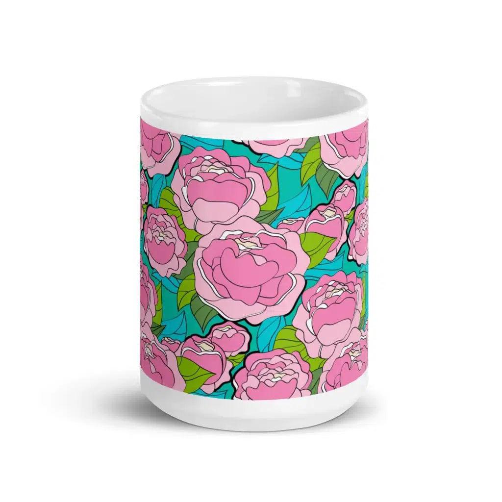 BE MY ONLY pink turquoise - Mug
