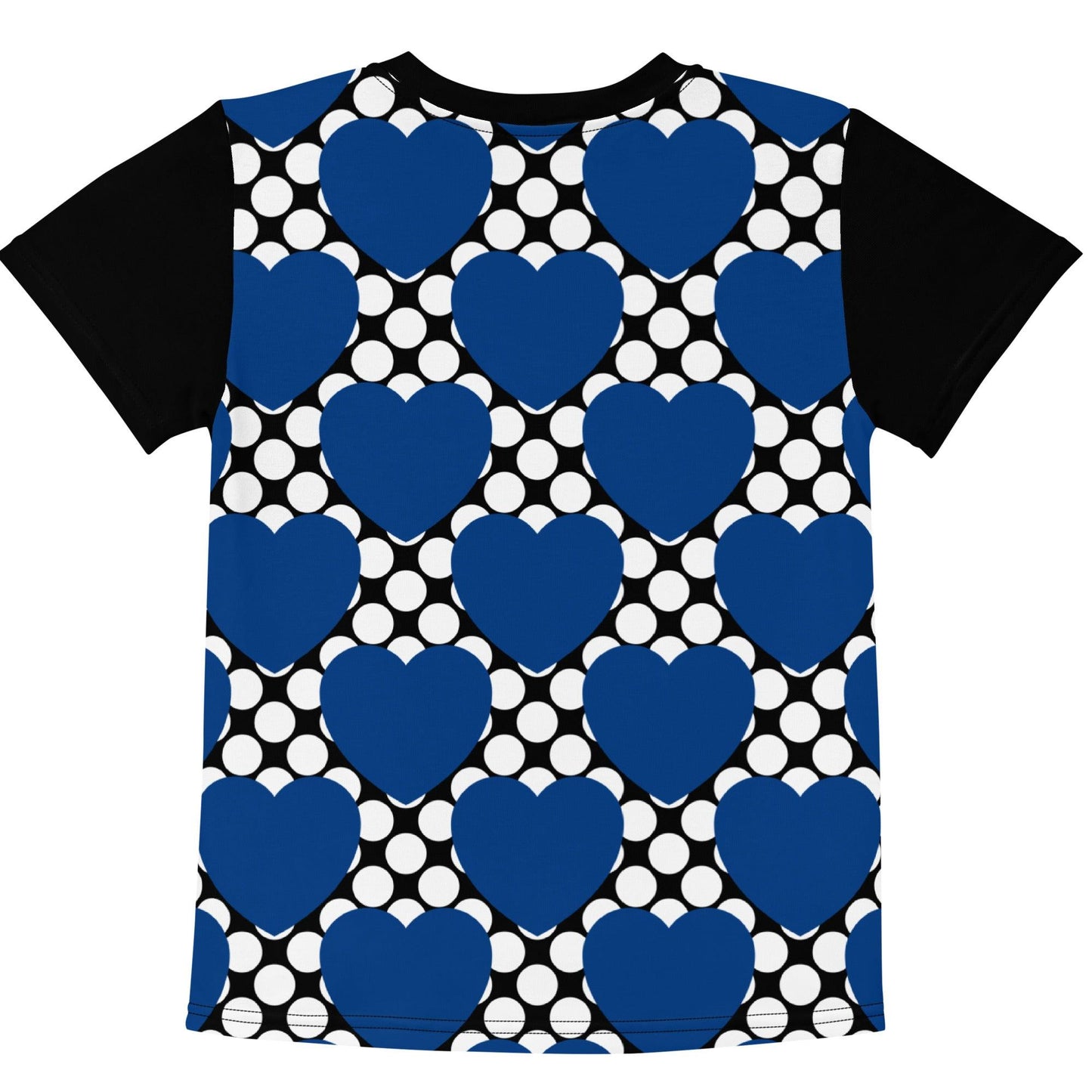 ELLIE LOVE DOT blue black - Kids' T-Shirt