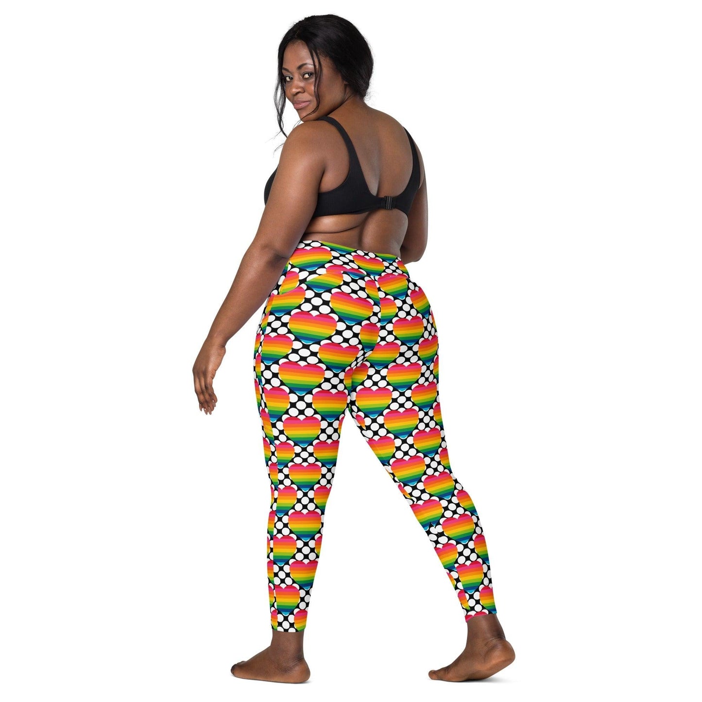 ELLIE LOVE DOT rainbow - Leggings With Pockets