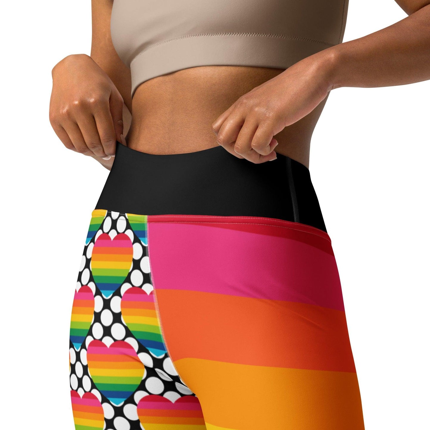 ELLIE LOVE DOT rainbow - Yoga Leggings