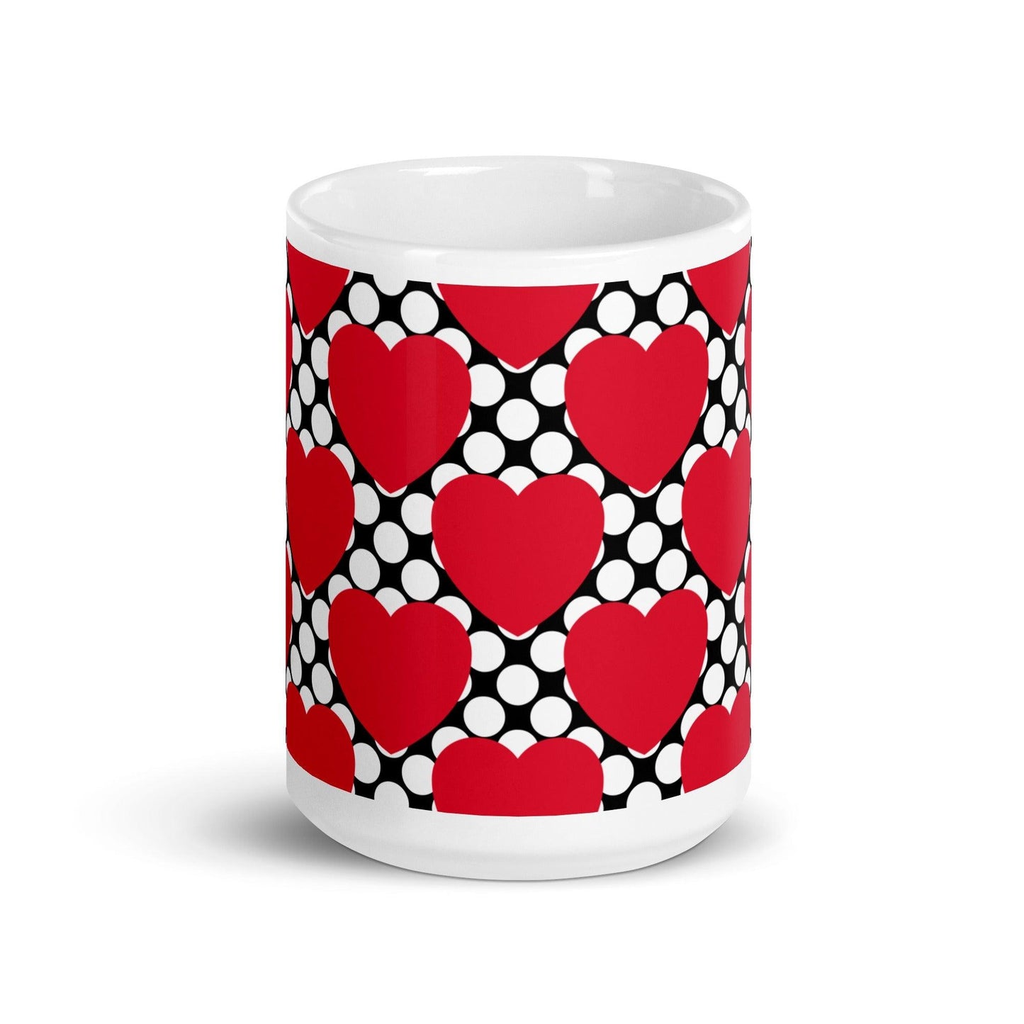 ELLIE LOVE DOT red black - Mug