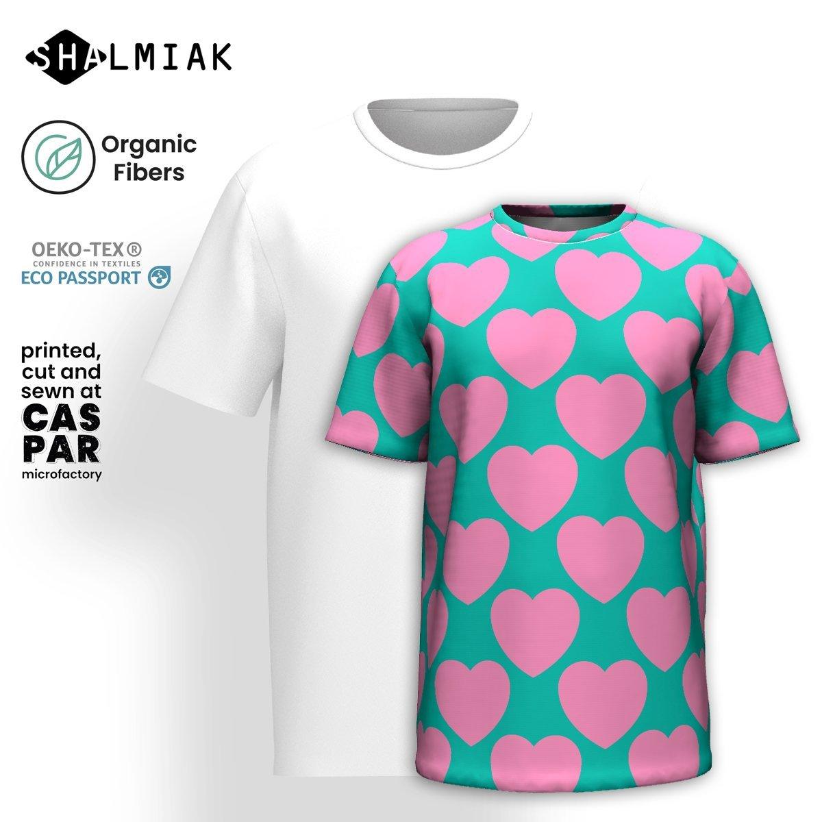 ELLIE LOVE pink mint - Organic Cotton T-Shirt