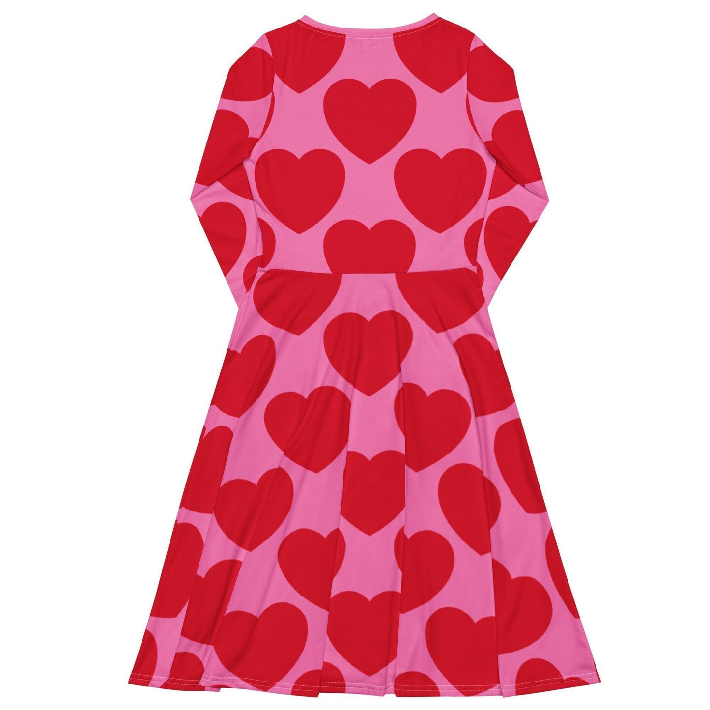 ELLIE LOVE red - Midi Dress With Pockets