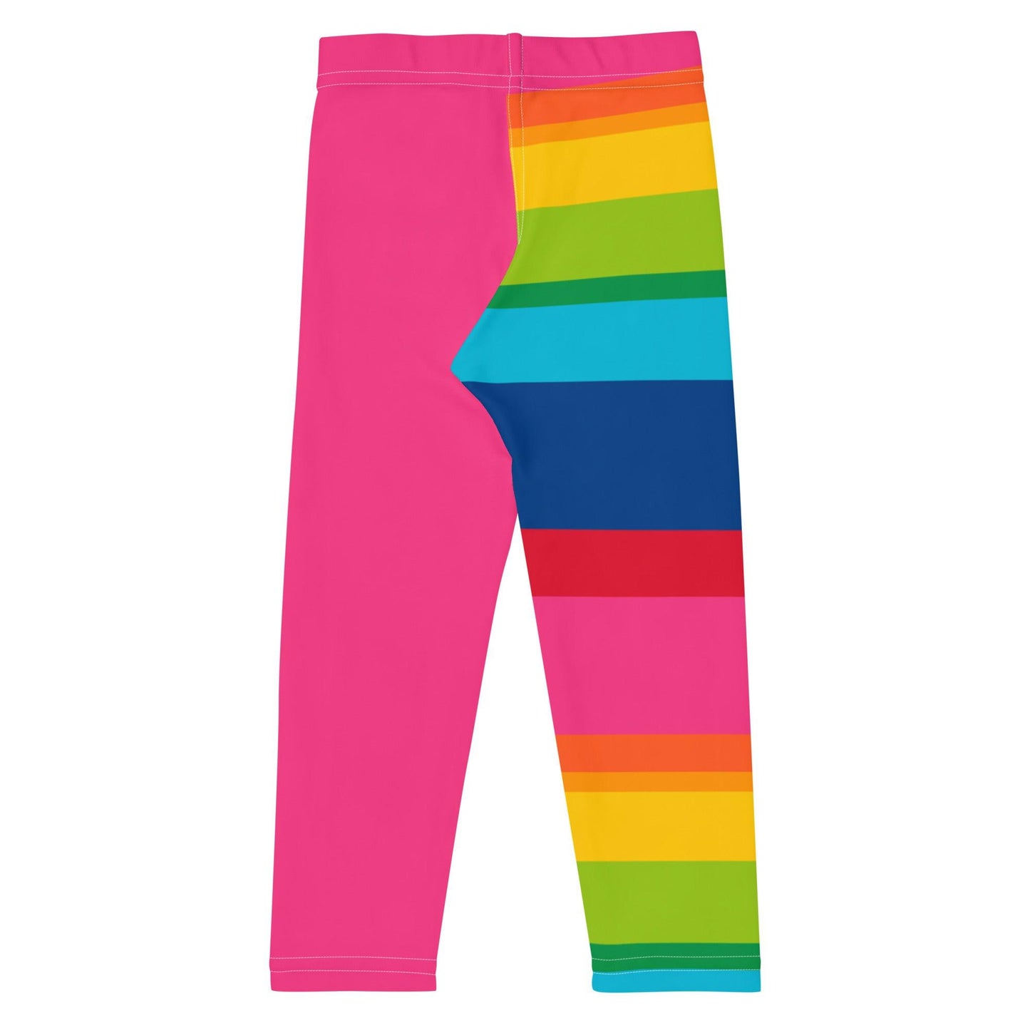 ELLIE rainbow stripe pink - Kids' Leggings