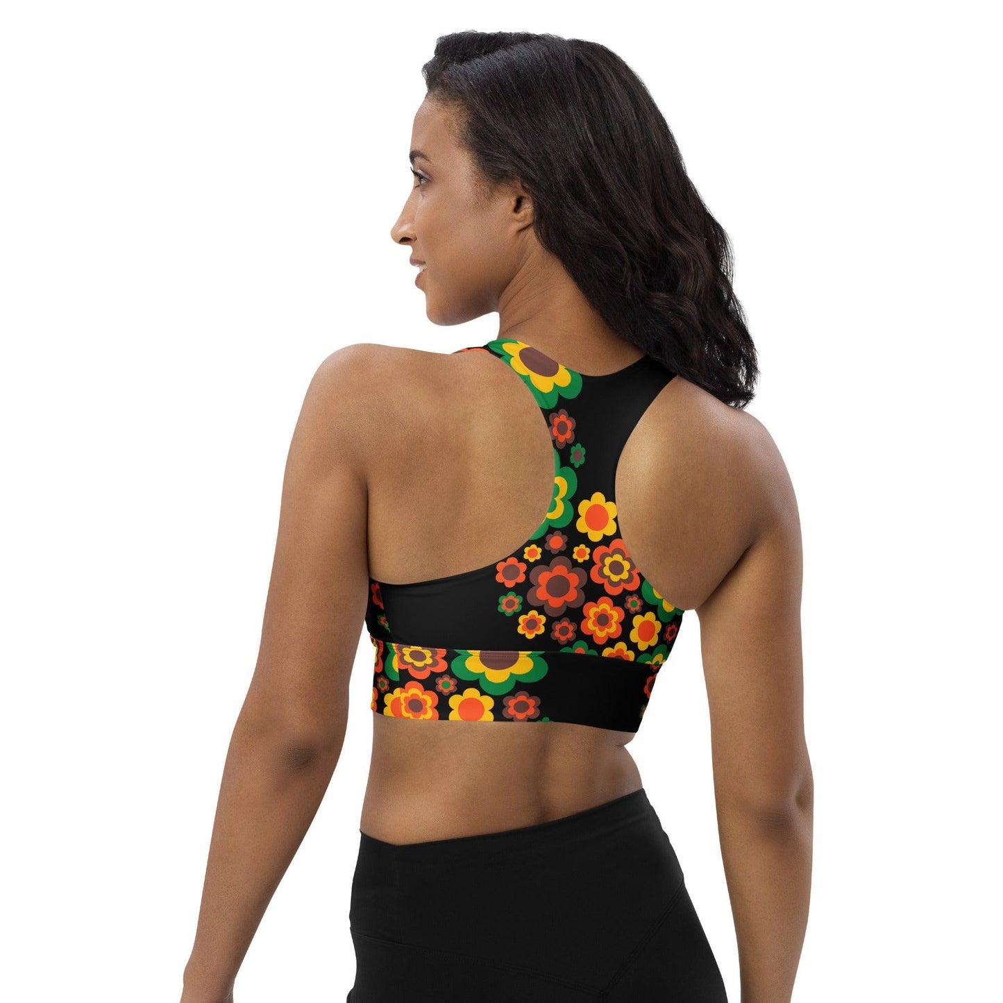 Sports Bra - FLORA FOREVER retro