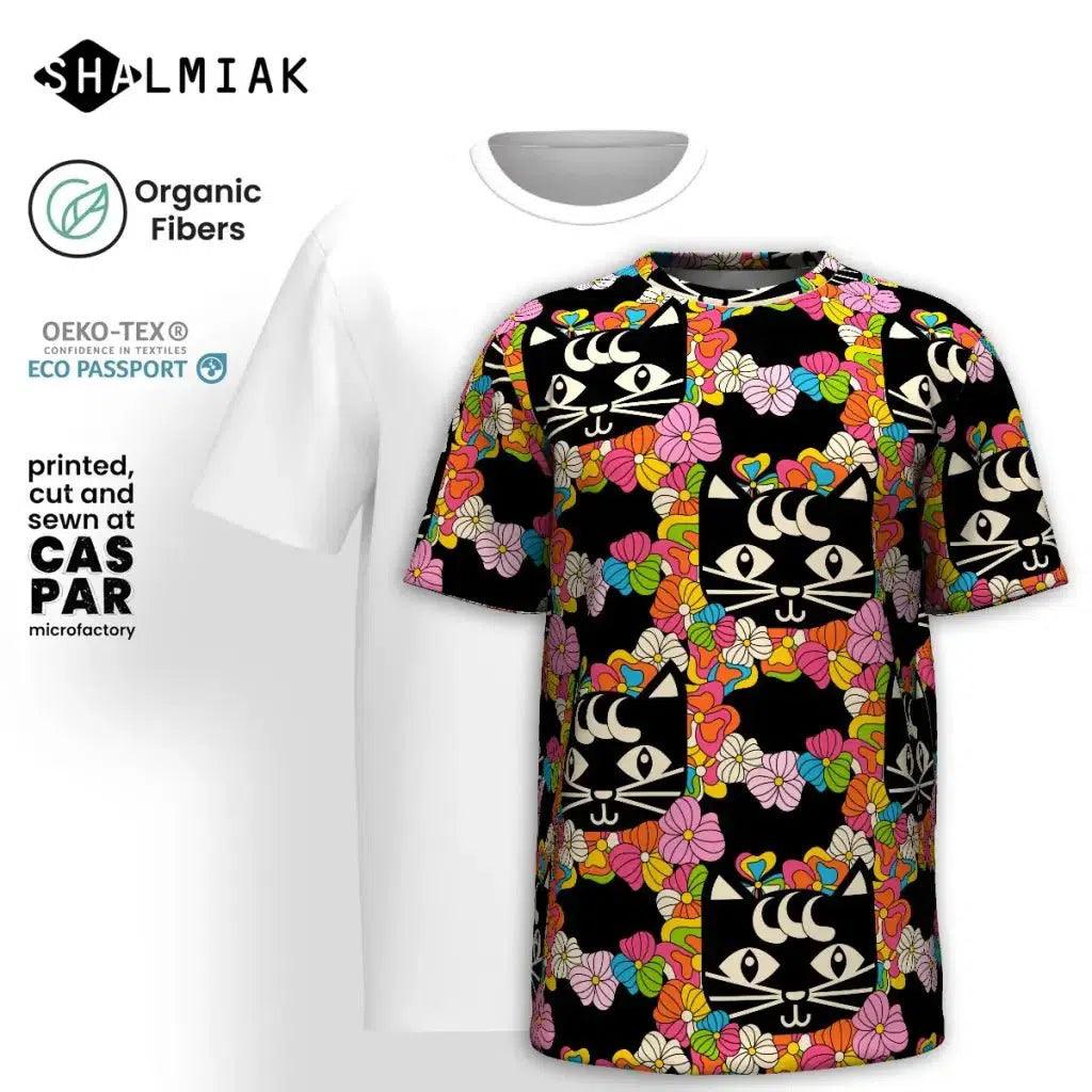 MAGICAT black - Organic Cotton T-Shirt