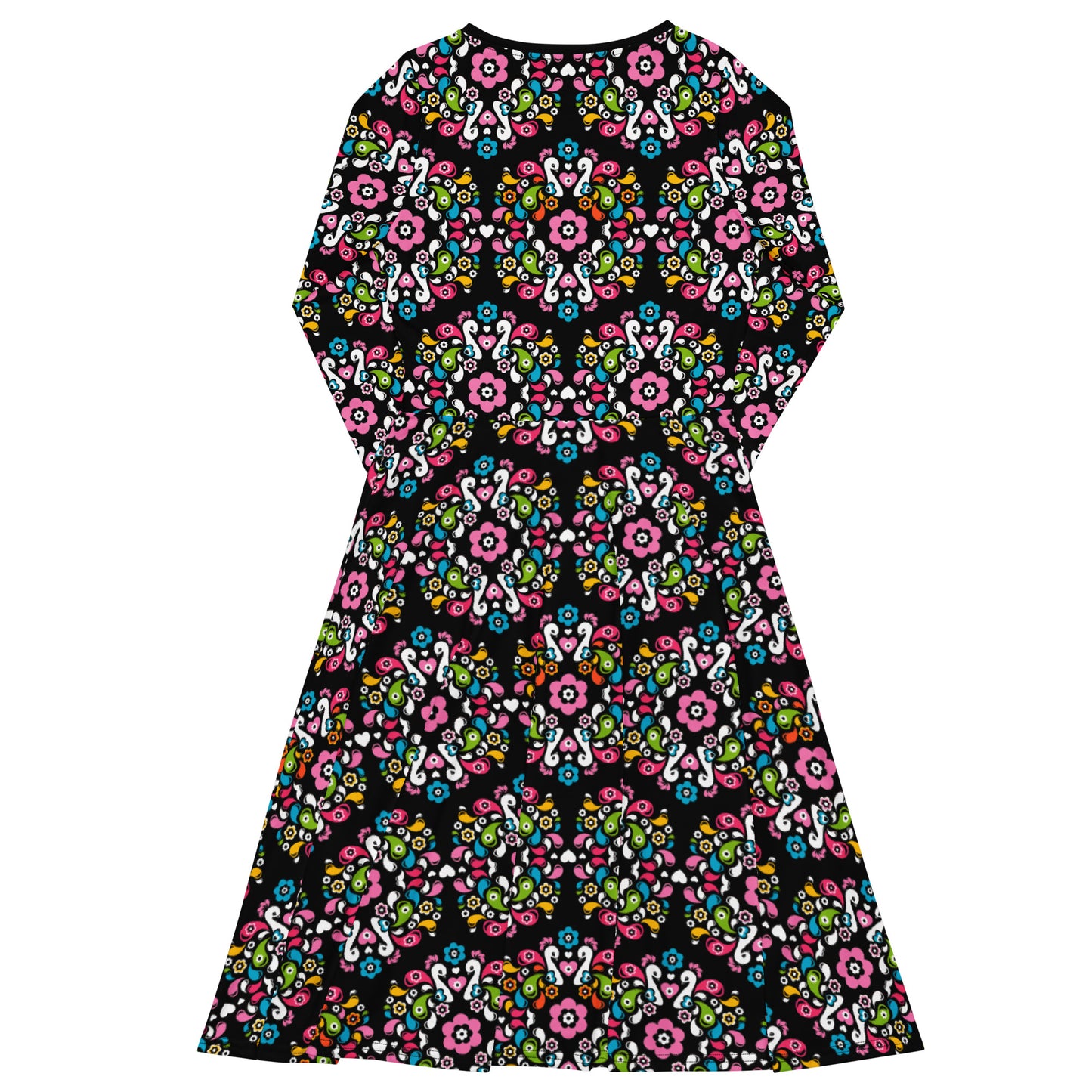 PEACOCK LOVE happy - Midi Dress With Pockets