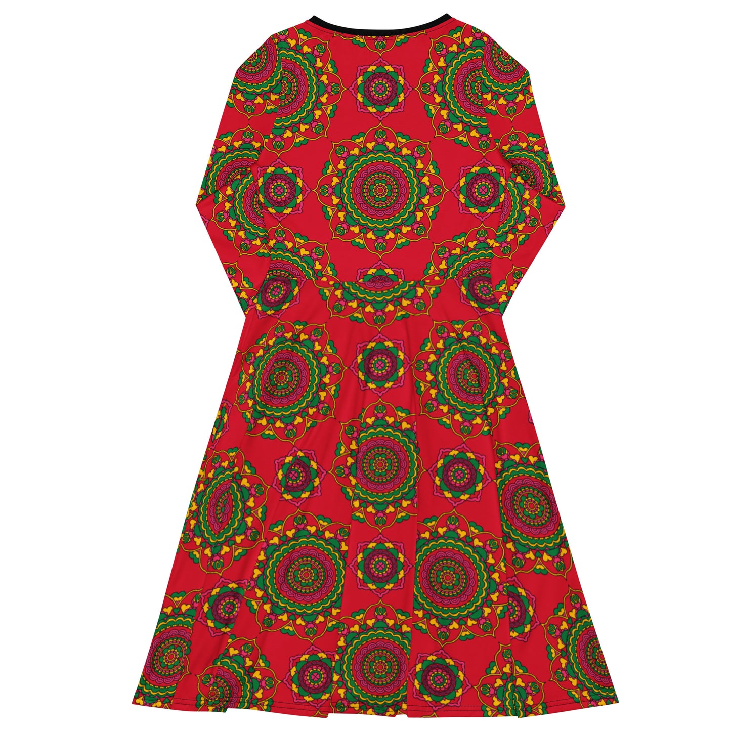 FOREVERMORE red - Midi Dress With Pockets