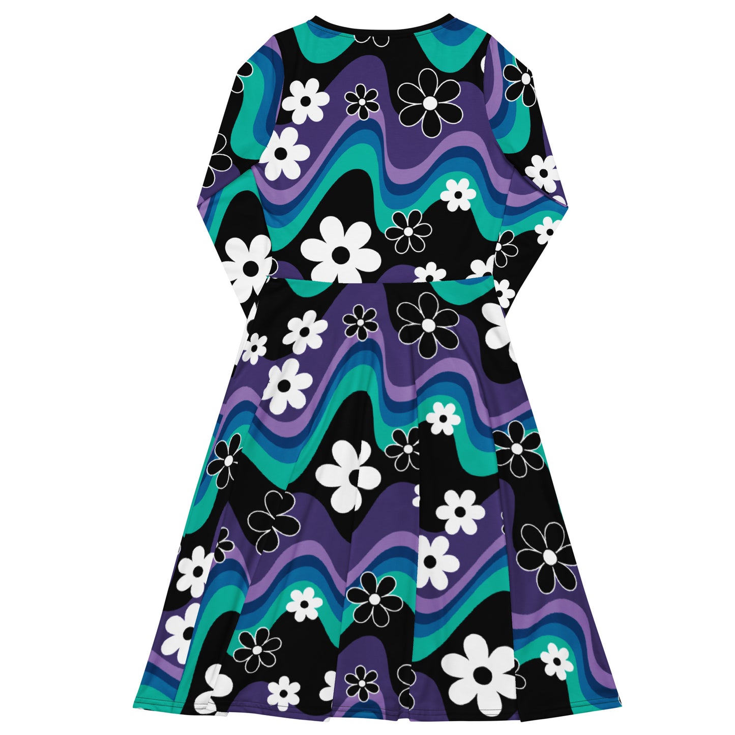 FLORA RAVE purple - Midi Dress With Pockets