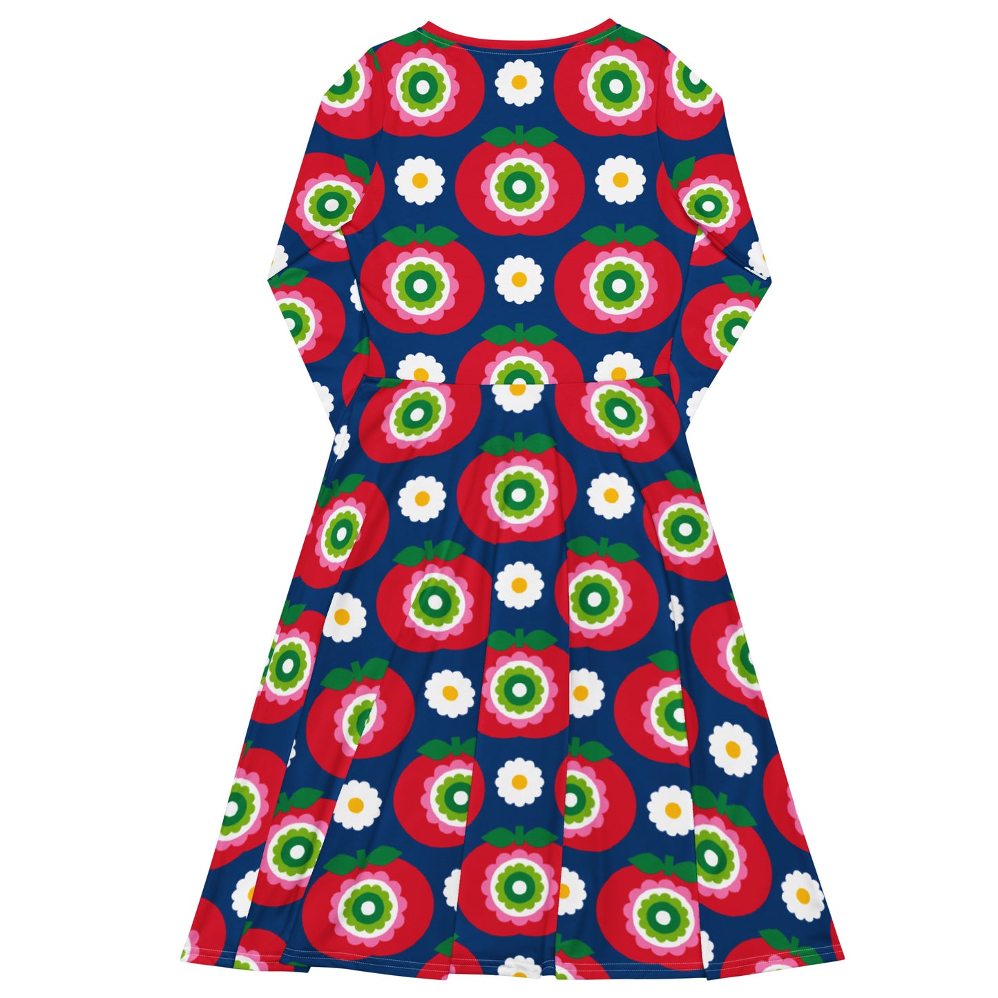 GRAND APPLE blue - Midi Dress With Pockets