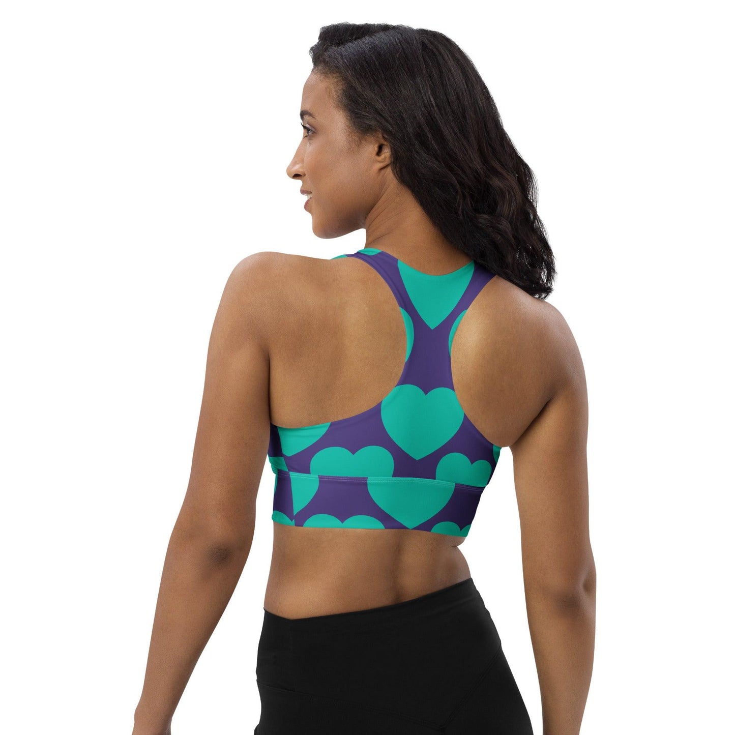Sports Bra - ELLIE LOVE mint purple