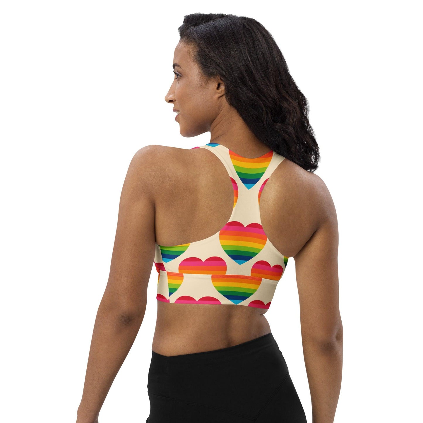 Sports Bra - ELLIE LOVE rainbow