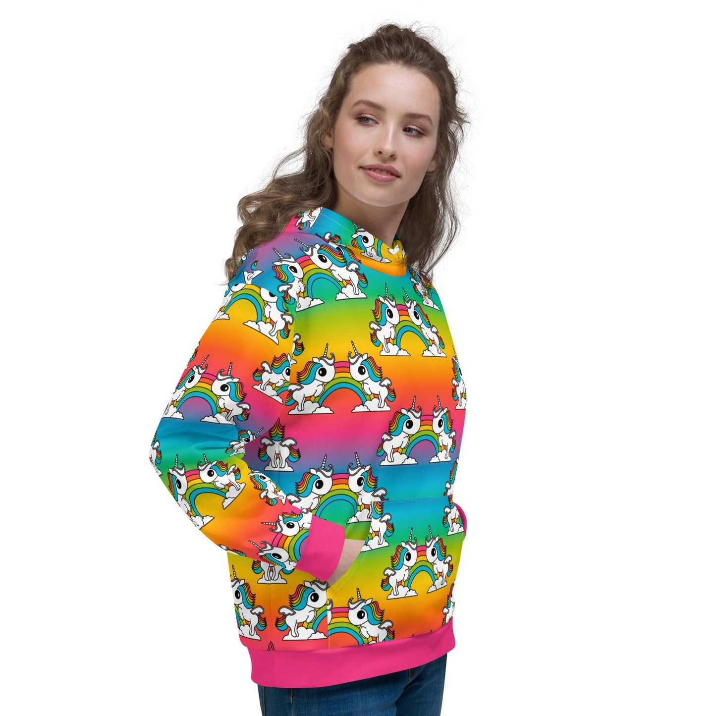 UNIQUE rainbow - Hoodie