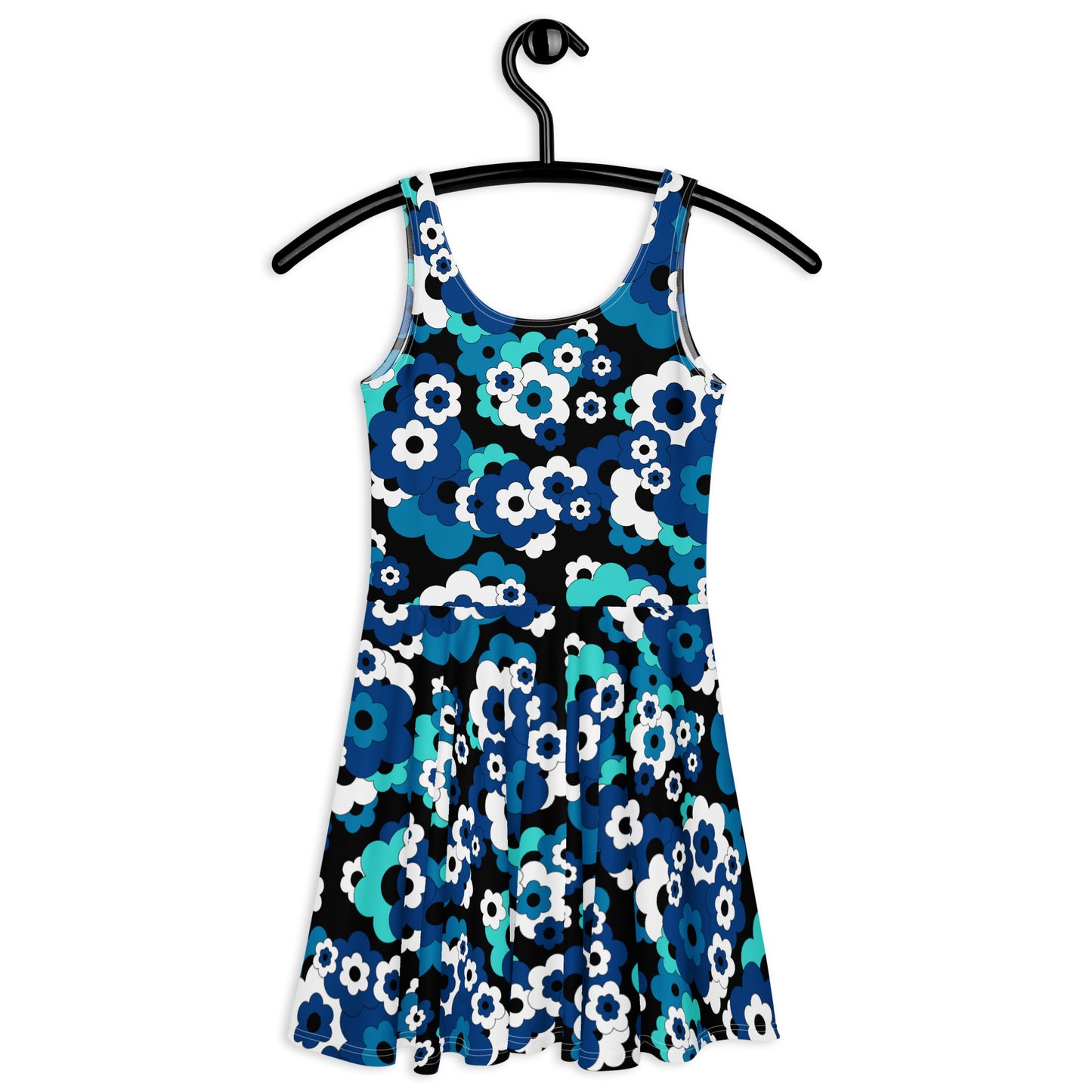 ERICA blue - Skater Dress