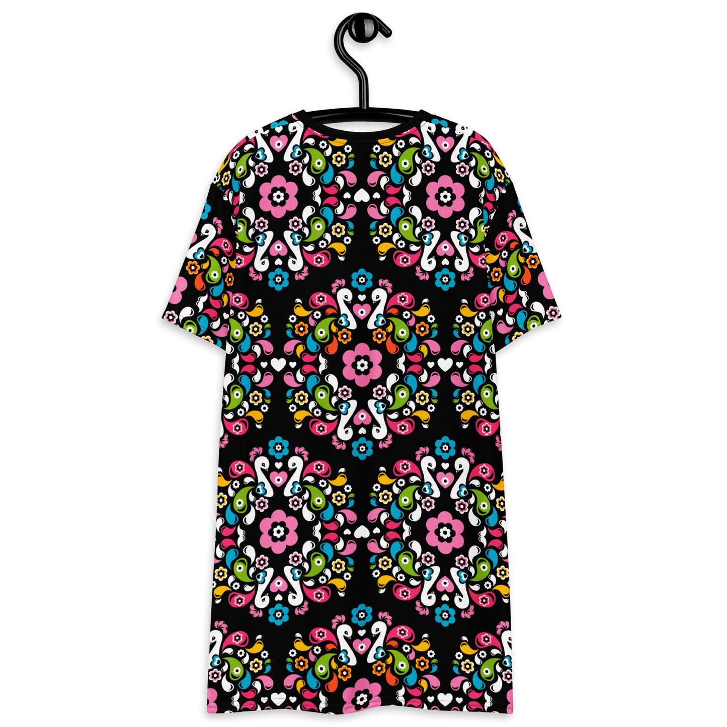 PEACOCK LOVE happy - T-Shirt Dress