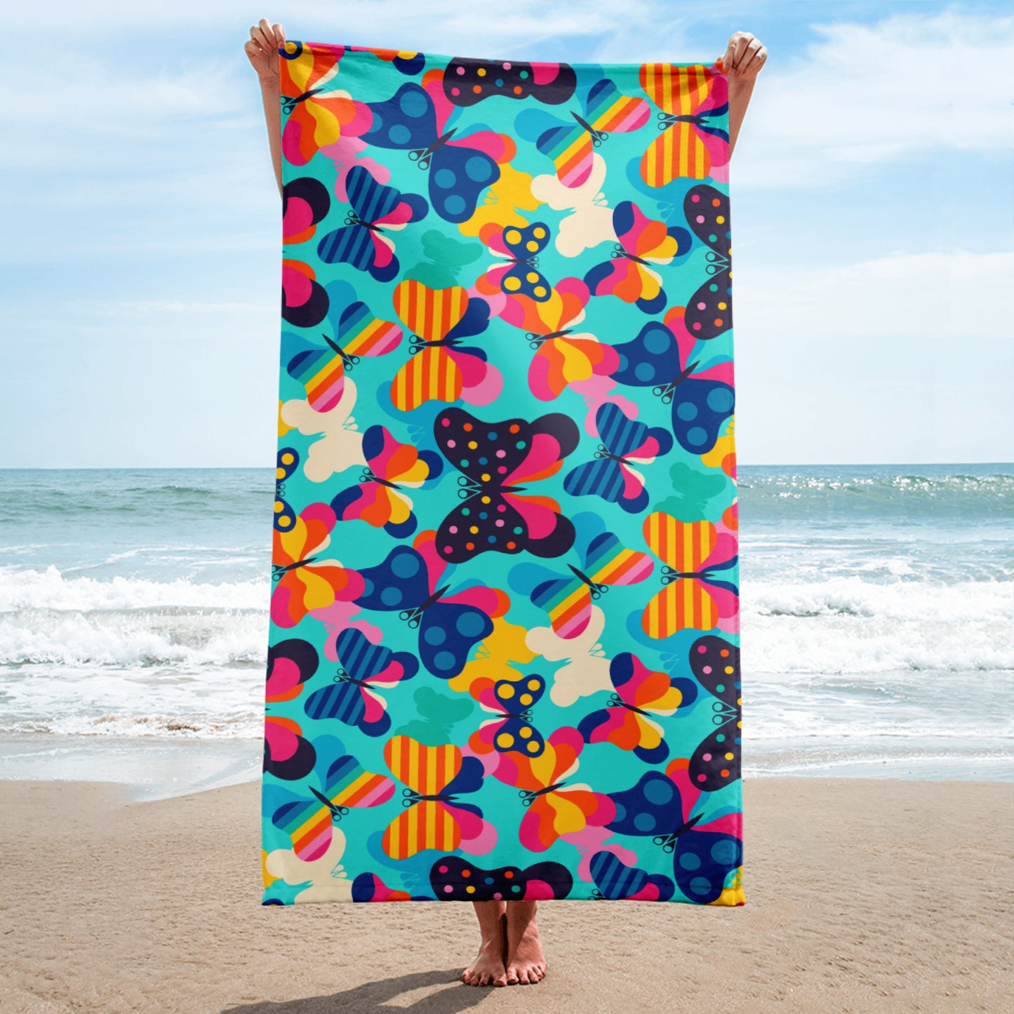 FLYRAVE turquoise - Towel