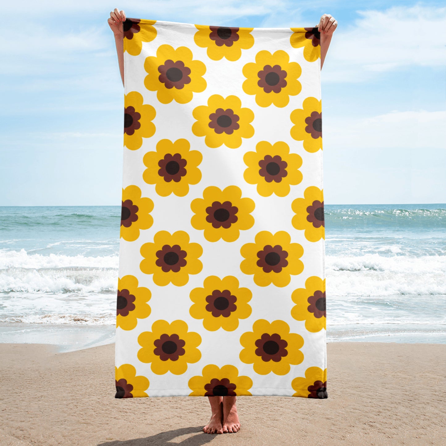 FANCY BLOOM yellow - Towel