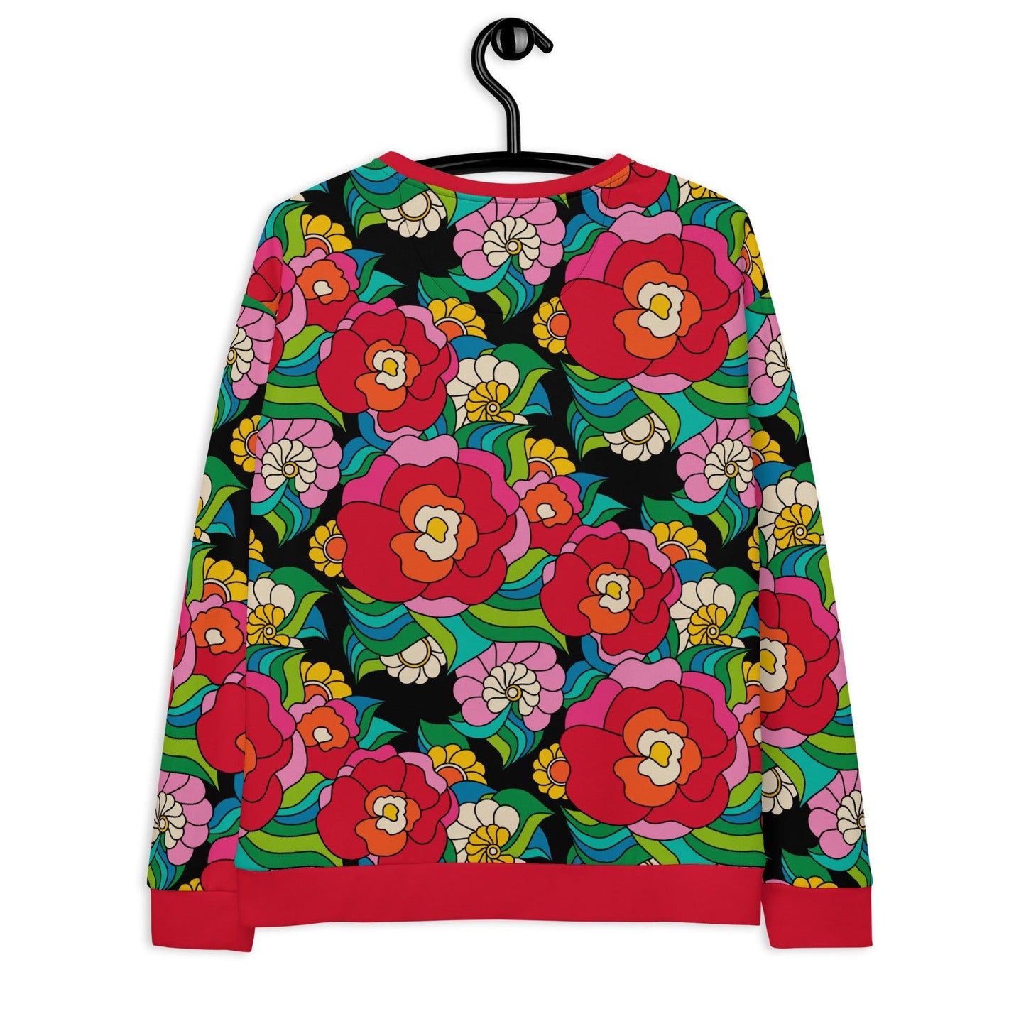 Sweatshirt - BELLADRAMA - Big bold bloom print