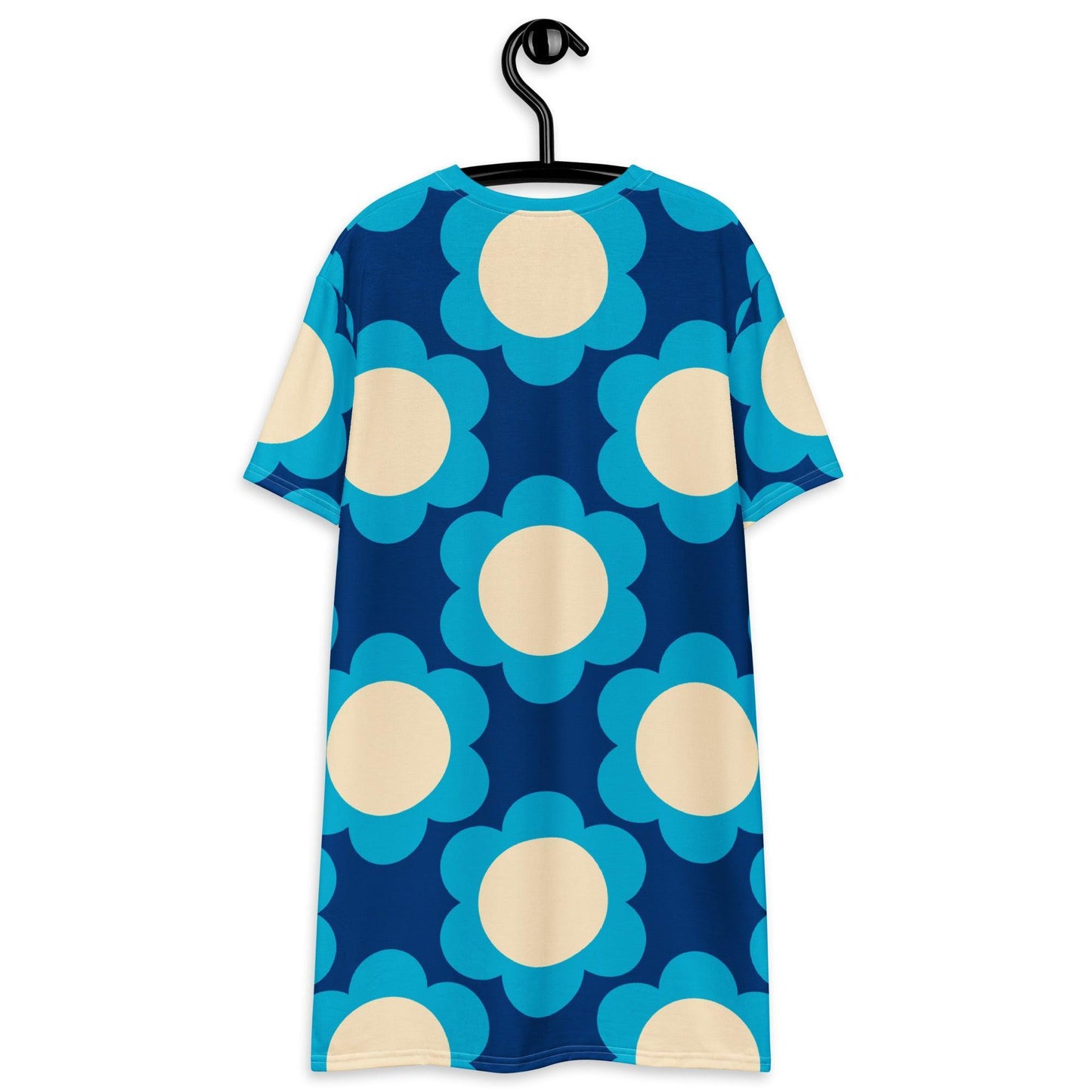 T-shirt dress - ELLIE blue - Classic floral print