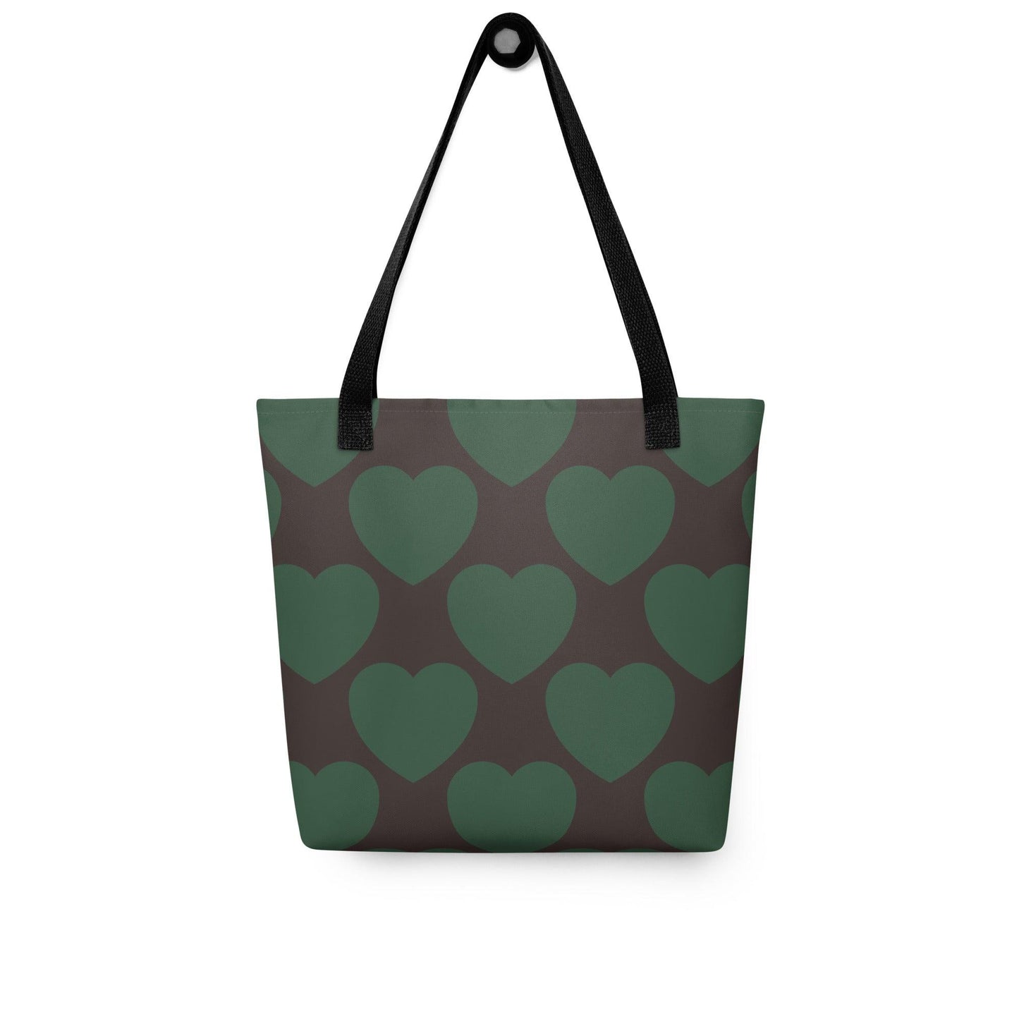 Tote bag - ELLIE LOVE forest - Bold heart print Default Title