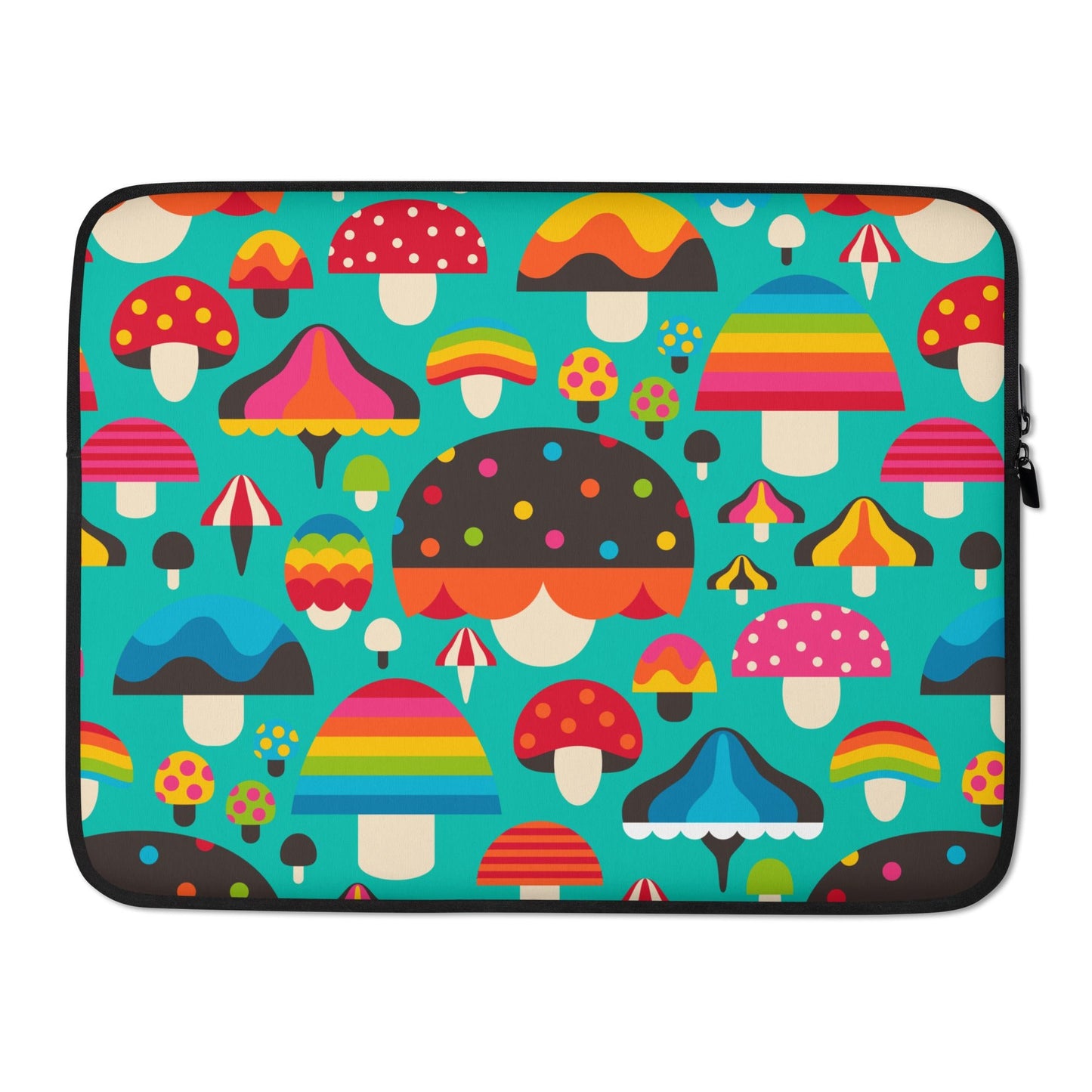Laptop Sleeve - MUSHROOM MANIA mint