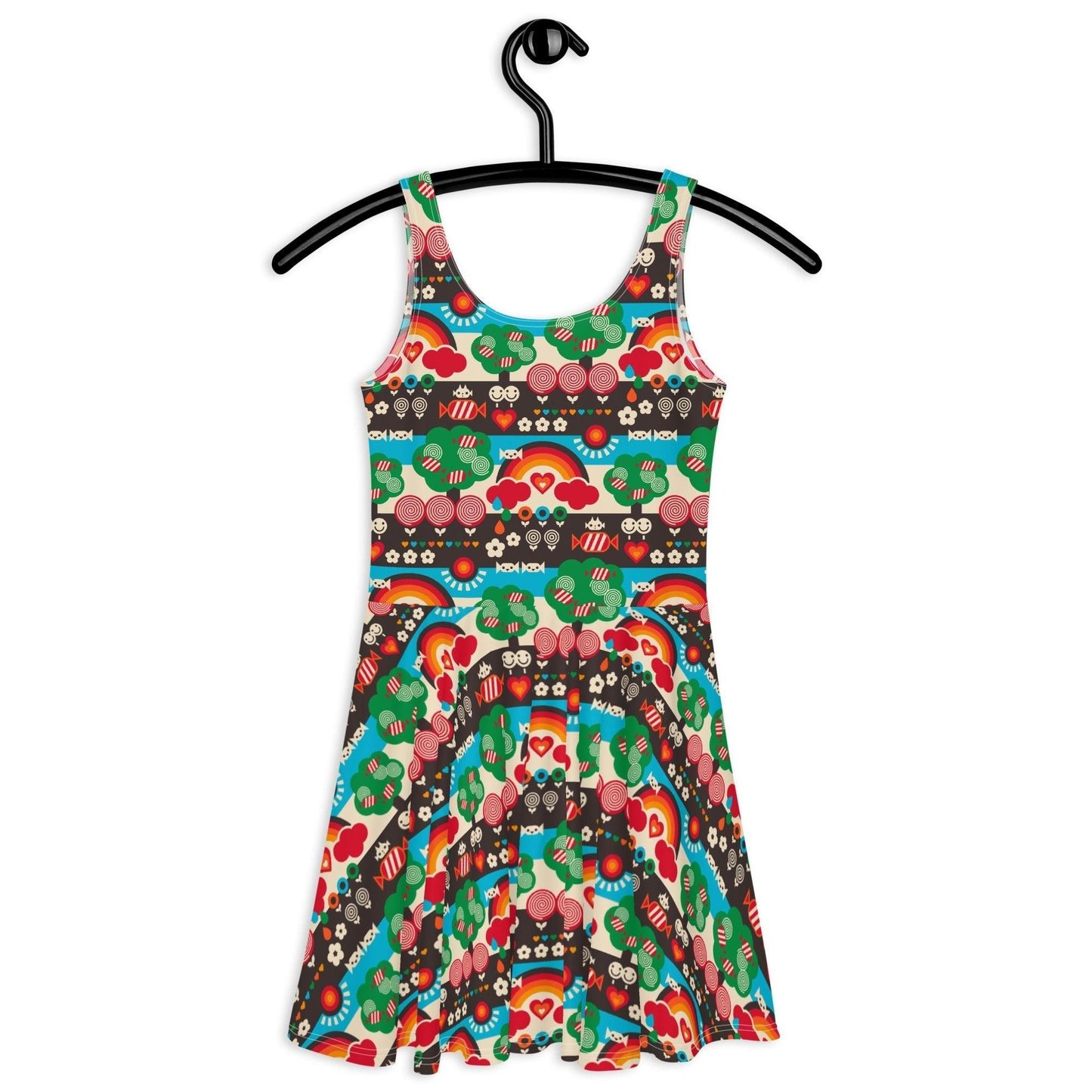Skater dress - SWEET DAYS - Vintage candy print