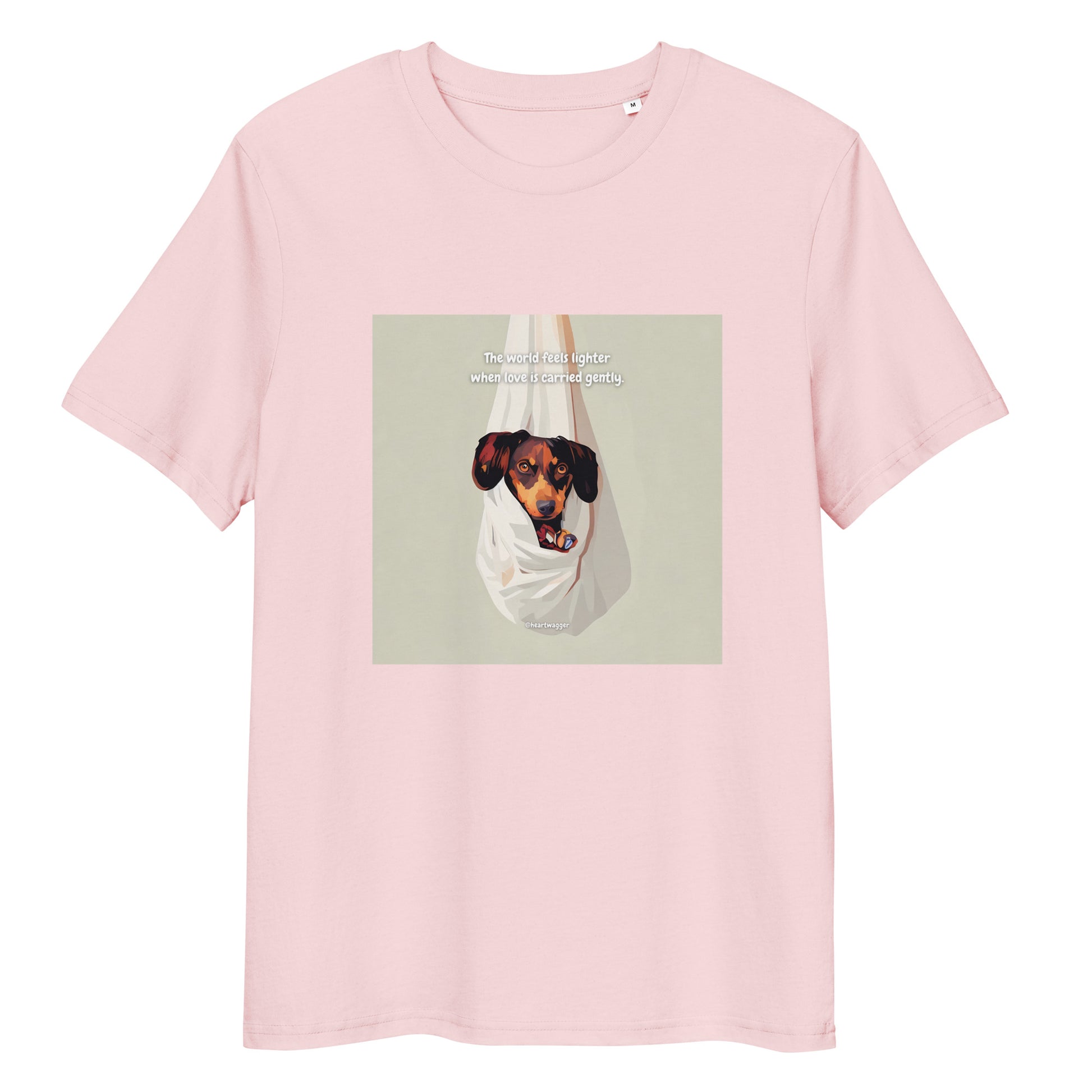 T-Shirt - The world feels lighter when love is carried gently