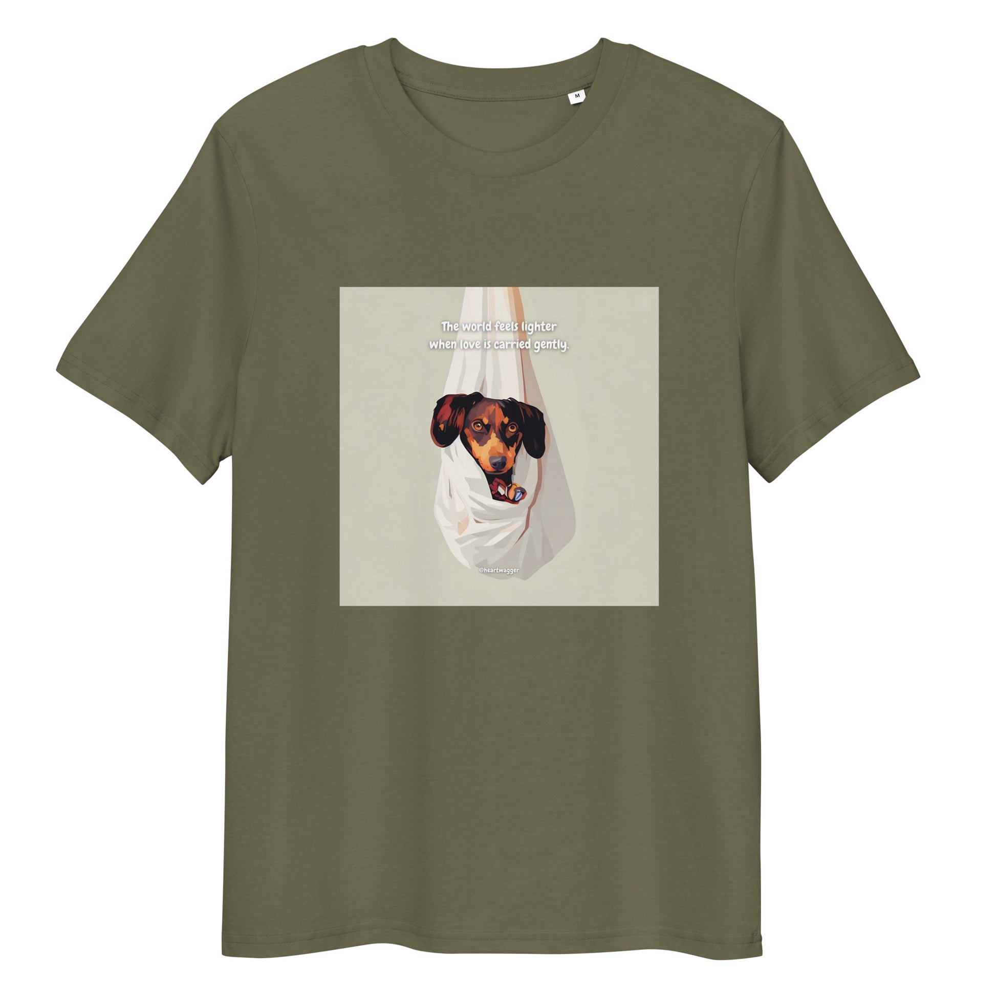 T-Shirt - The world feels lighter when love is carried gently