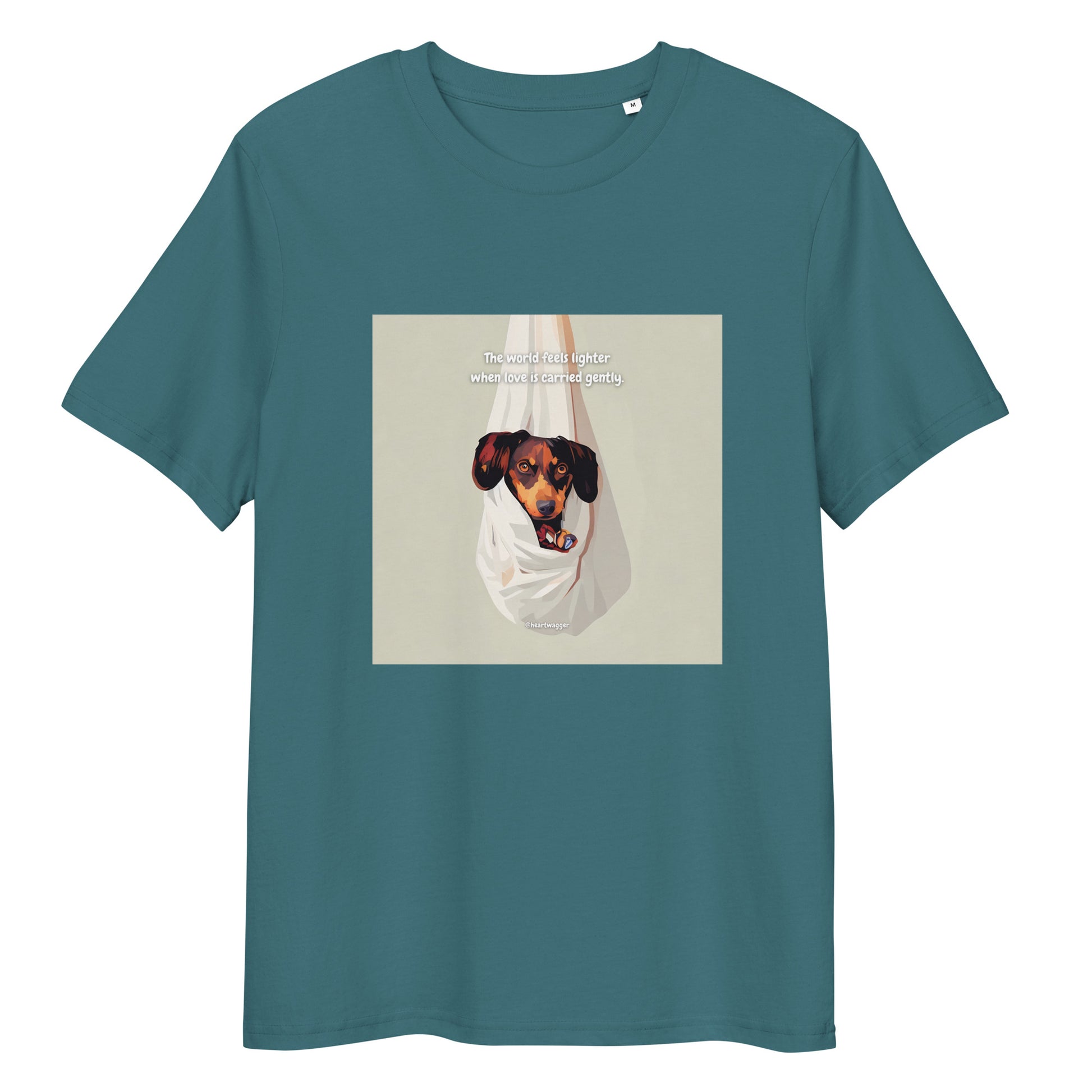 T-Shirt - The world feels lighter when love is carried gently