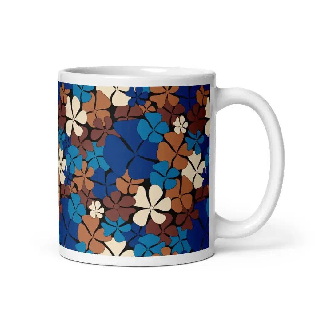 ADELIE blue brown - Mug | SHALMIAK