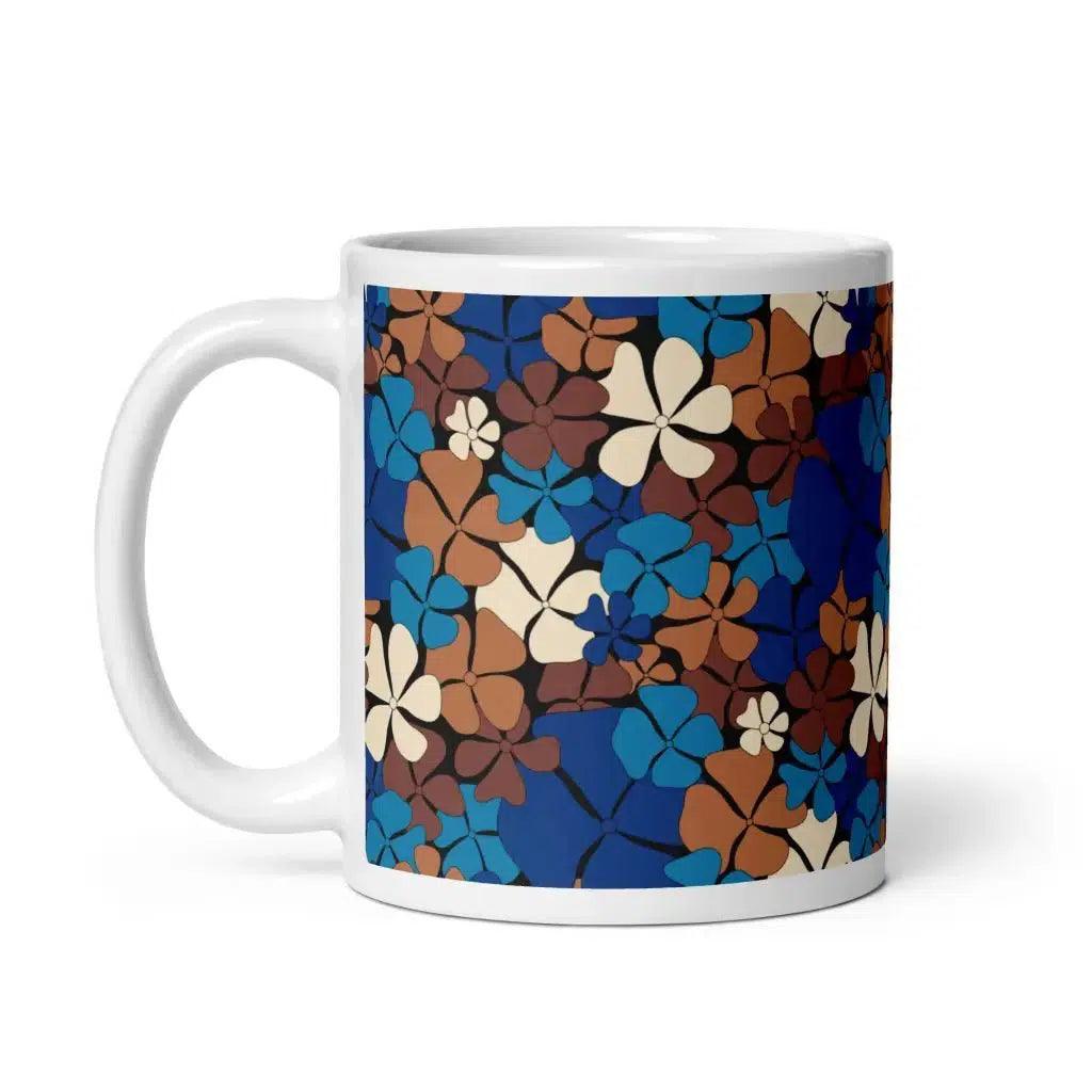ADELIE blue brown - Mug | SHALMIAK