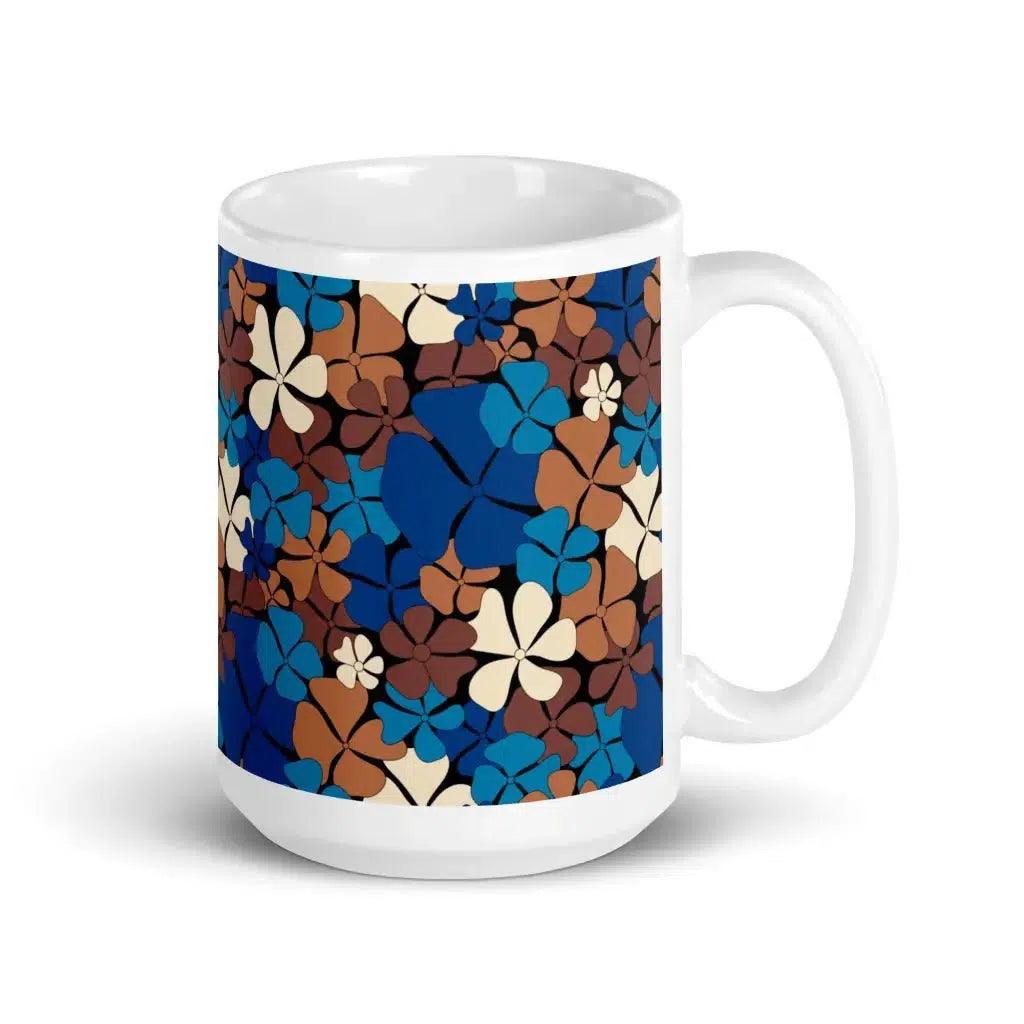ADELIE blue brown - Mug | SHALMIAK