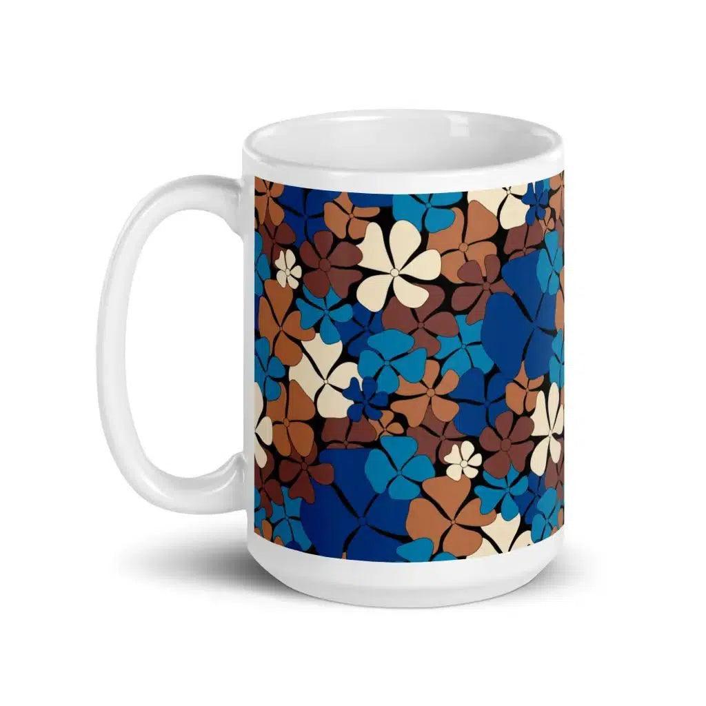 ADELIE blue brown - Mug | SHALMIAK