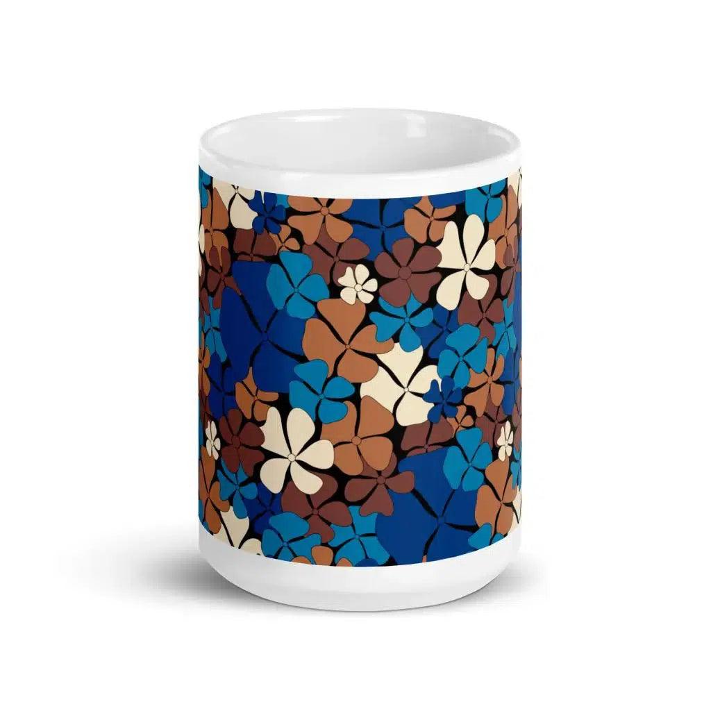 ADELIE blue brown - Mug | SHALMIAK