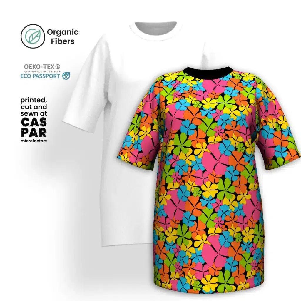 ADELIE color - Organic Cotton T-Shirt Dress