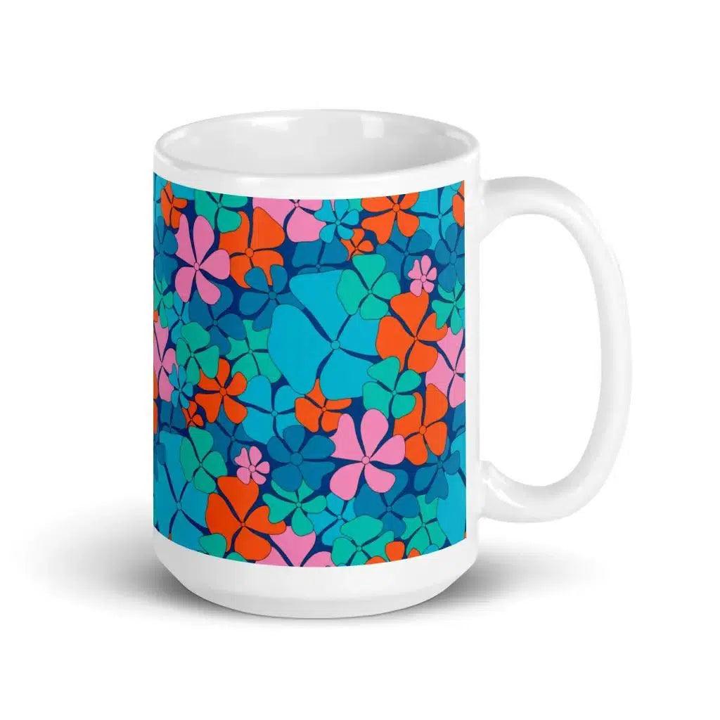 ADELIE orange blue - Mug | SHALMIAK