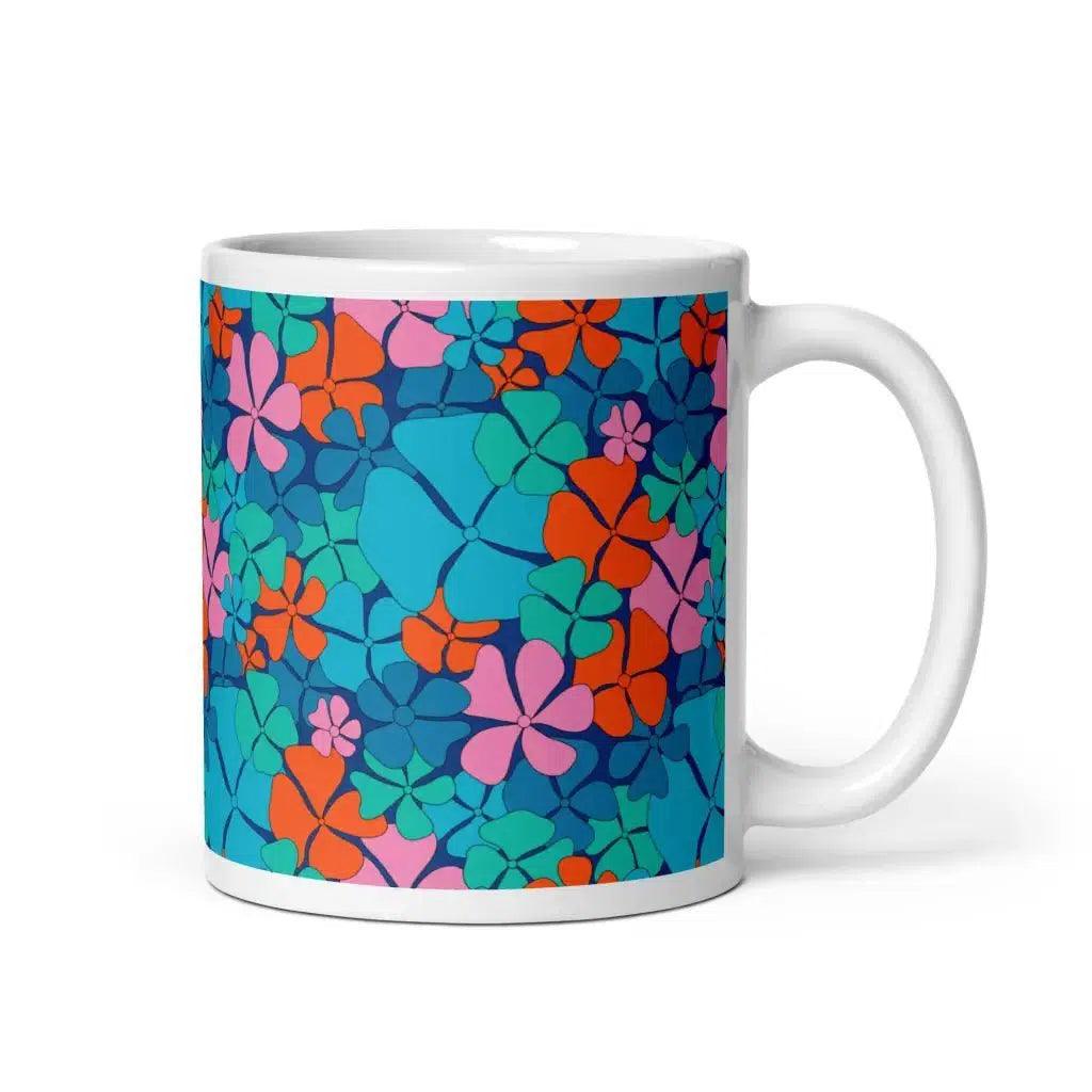 ADELIE orange blue - Mug | SHALMIAK