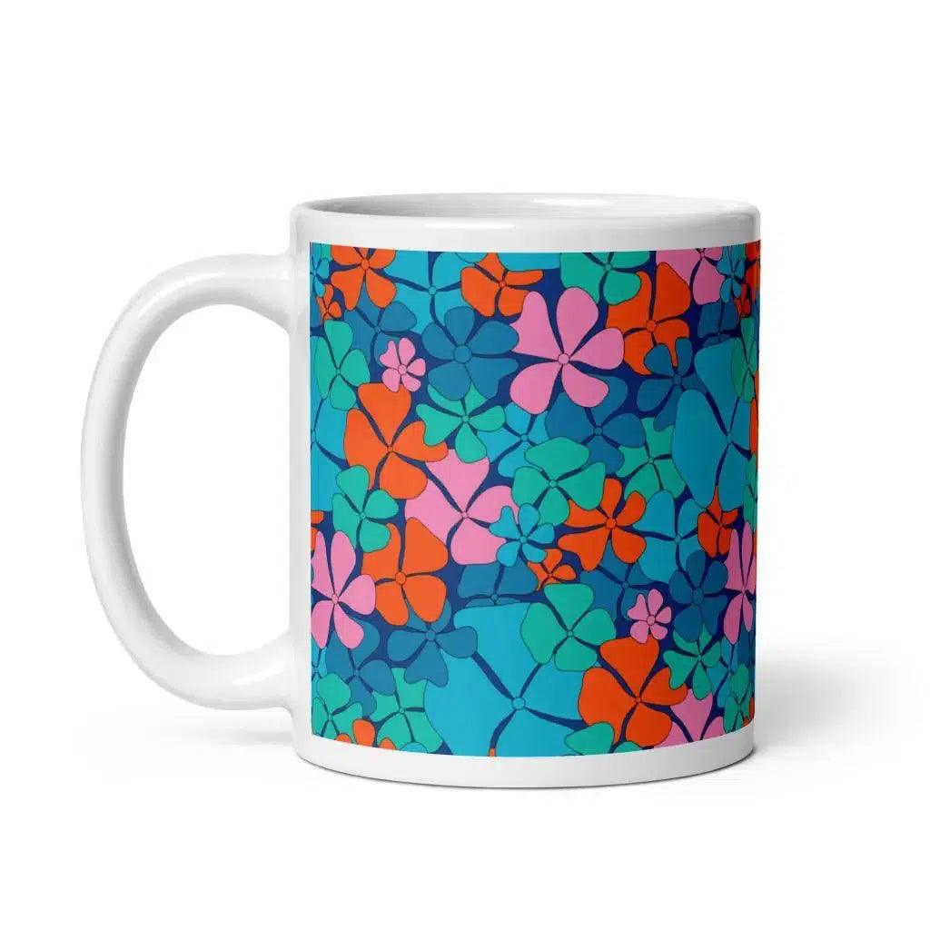 ADELIE orange blue - Mug | SHALMIAK
