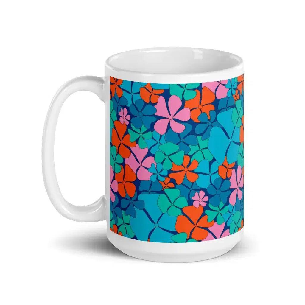 ADELIE orange blue - Mug | SHALMIAK