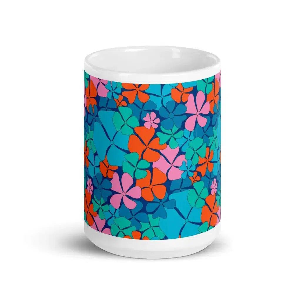 ADELIE orange blue - Mug | SHALMIAK