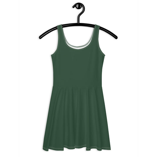 BASIC forest - Skater Dress | SHALMIAK