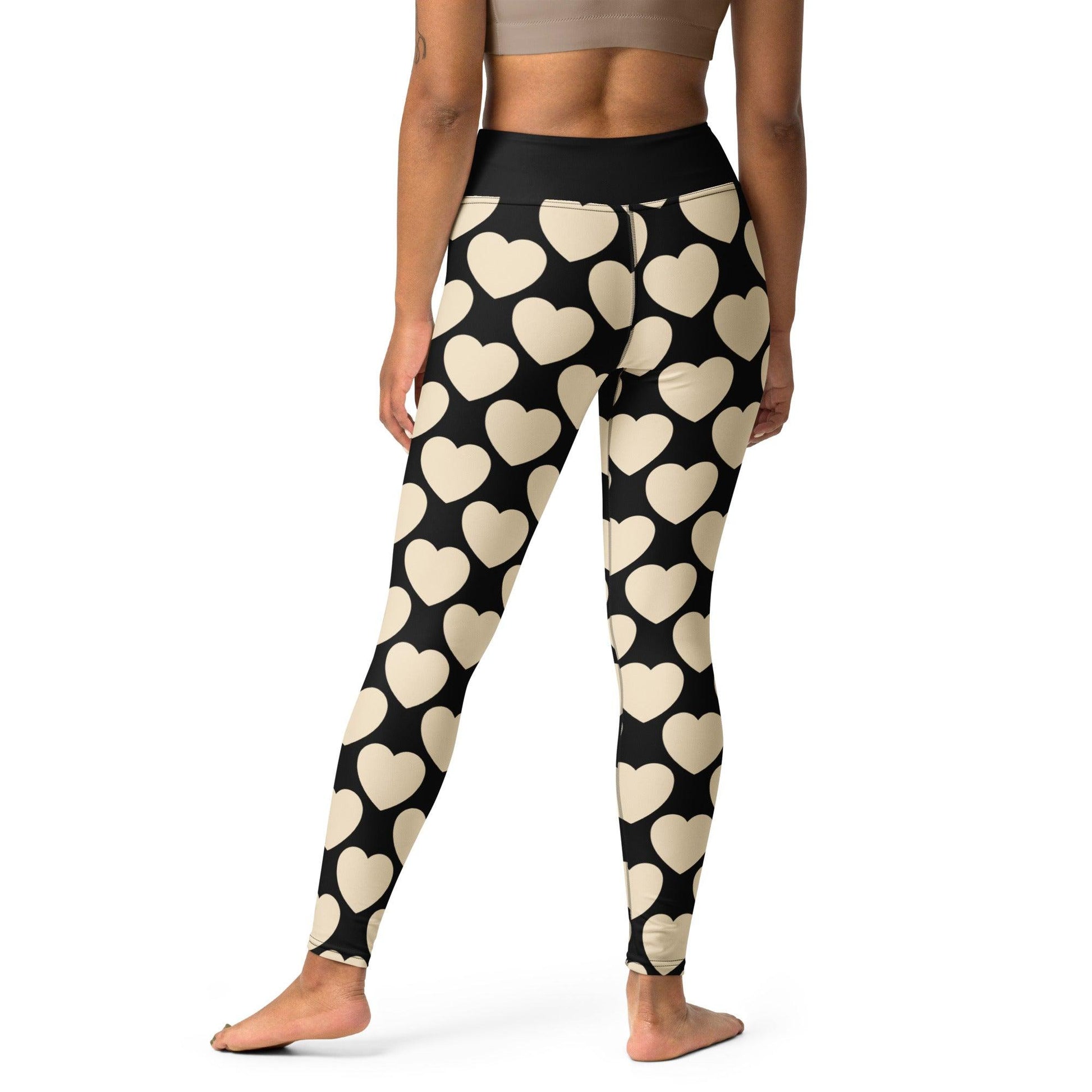 ELLIE LOVE black -2- Yoga Leggings | SHALMIAK