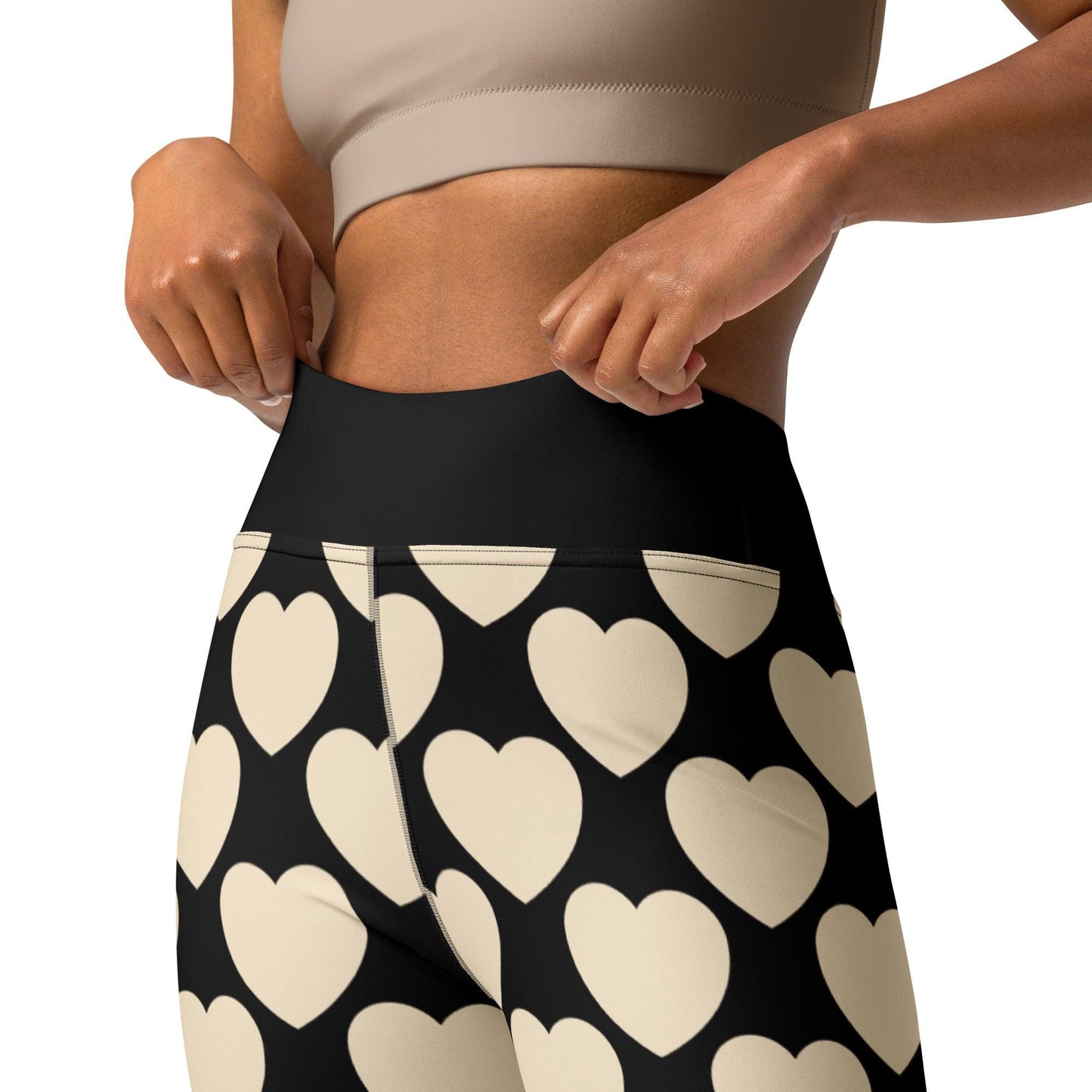 ELLIE LOVE black -2- Yoga Leggings | SHALMIAK
