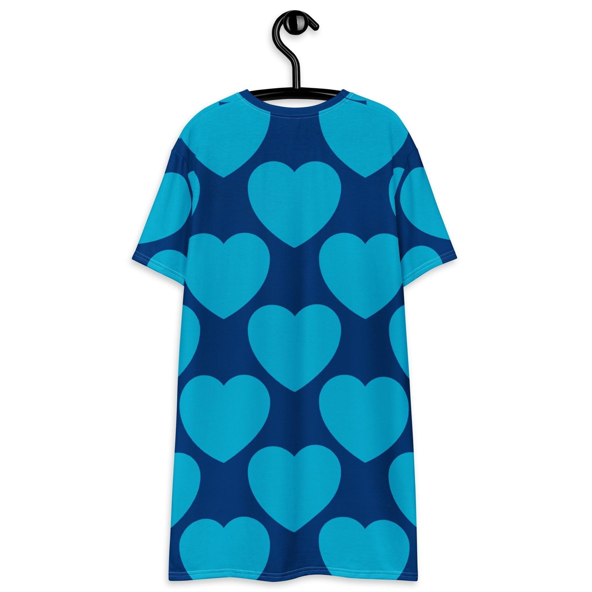 ELLIE LOVE blues - T-Shirt Dress | SHALMIAK