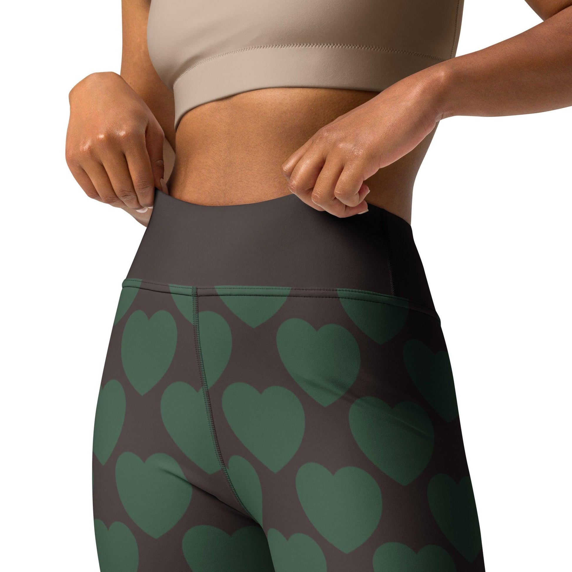 ELLIE LOVE forest -2- Yoga Leggings | SHALMIAK