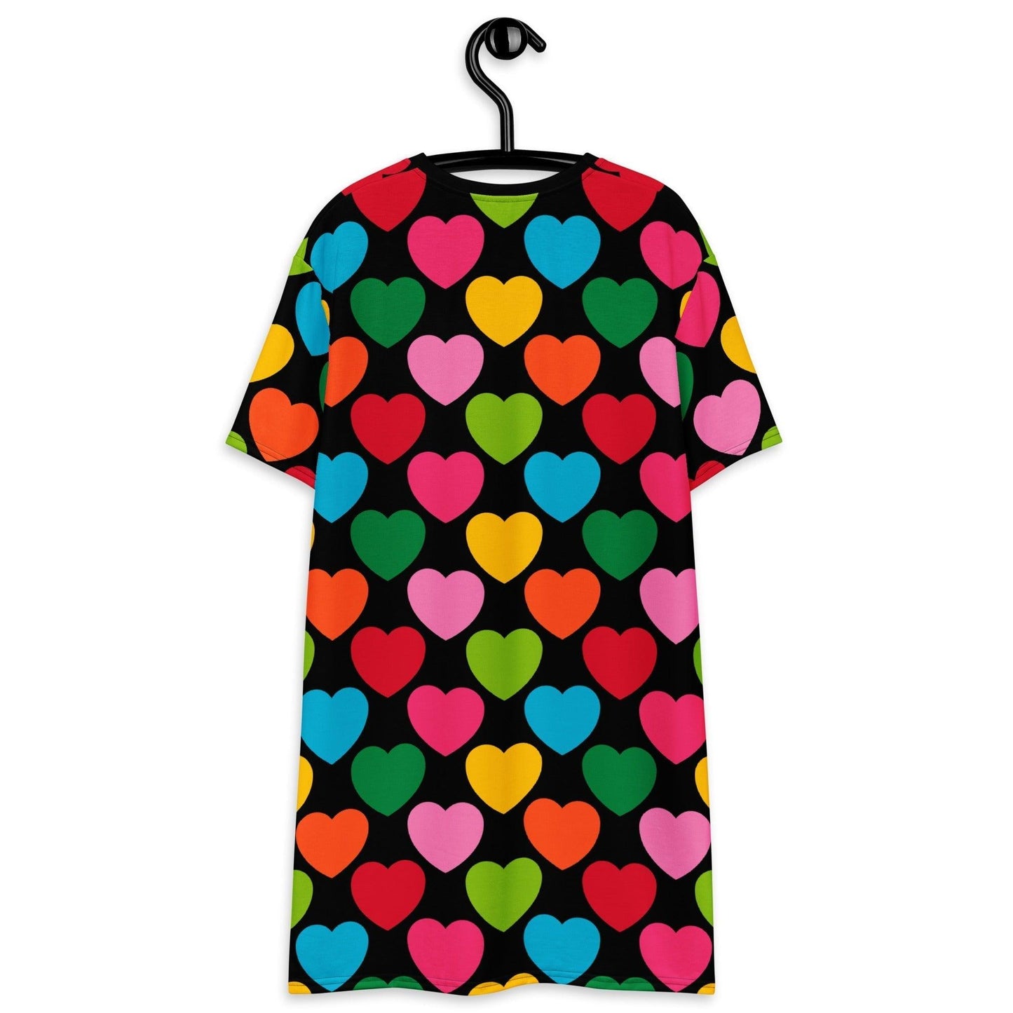 ELLIE LOVE mix black - T-Shirt Dress | SHALMIAK