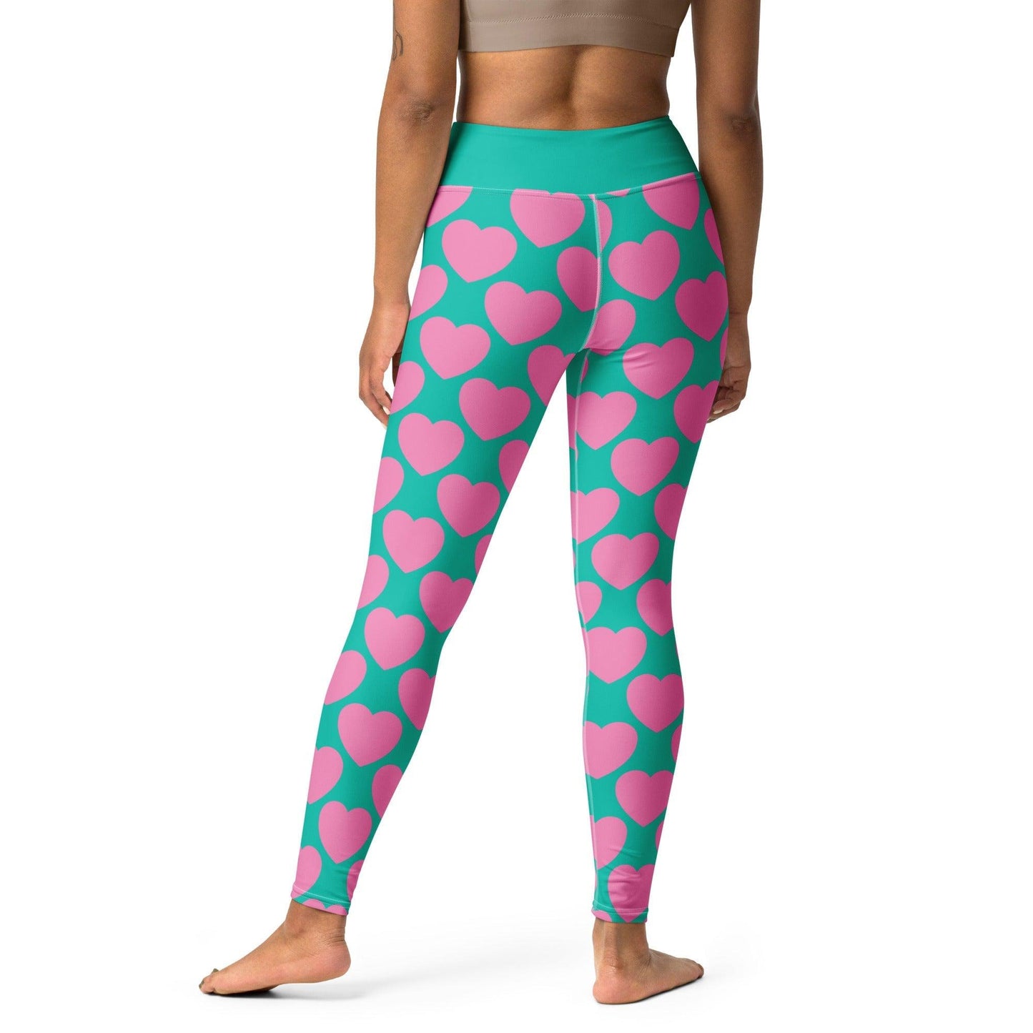 ELLIE LOVE pink mint -2- Yoga Leggings | SHALMIAK