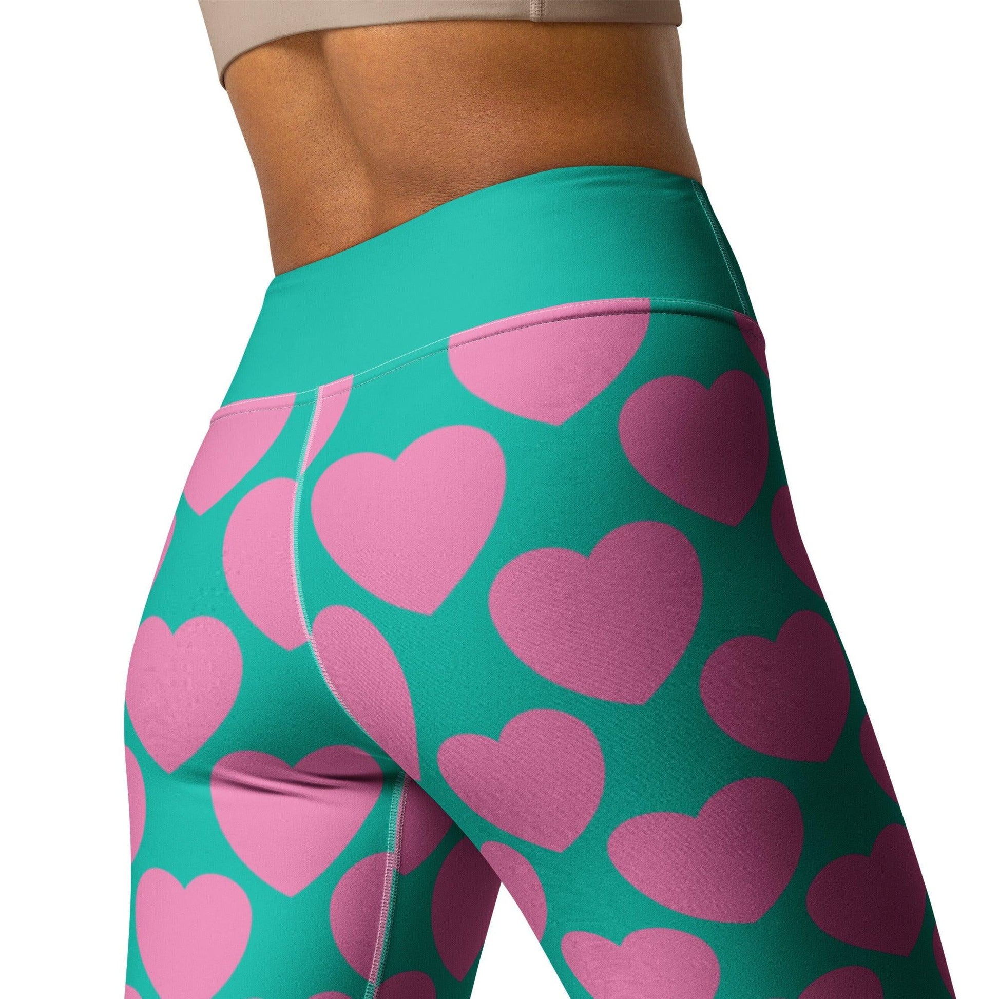 ELLIE LOVE pink mint -2- Yoga Leggings | SHALMIAK
