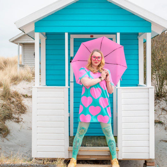 ELLIE LOVE pink mint - T-Shirt Dress | SHALMIAK