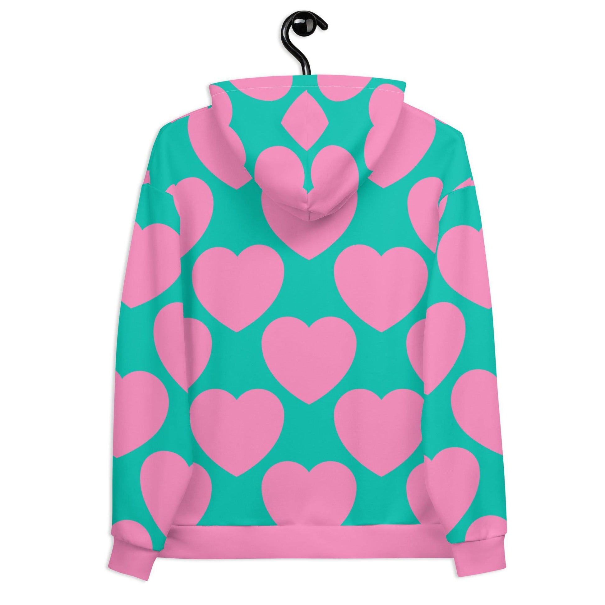 ELLIE LOVE pink mint - Hoodie | SHALMIAK